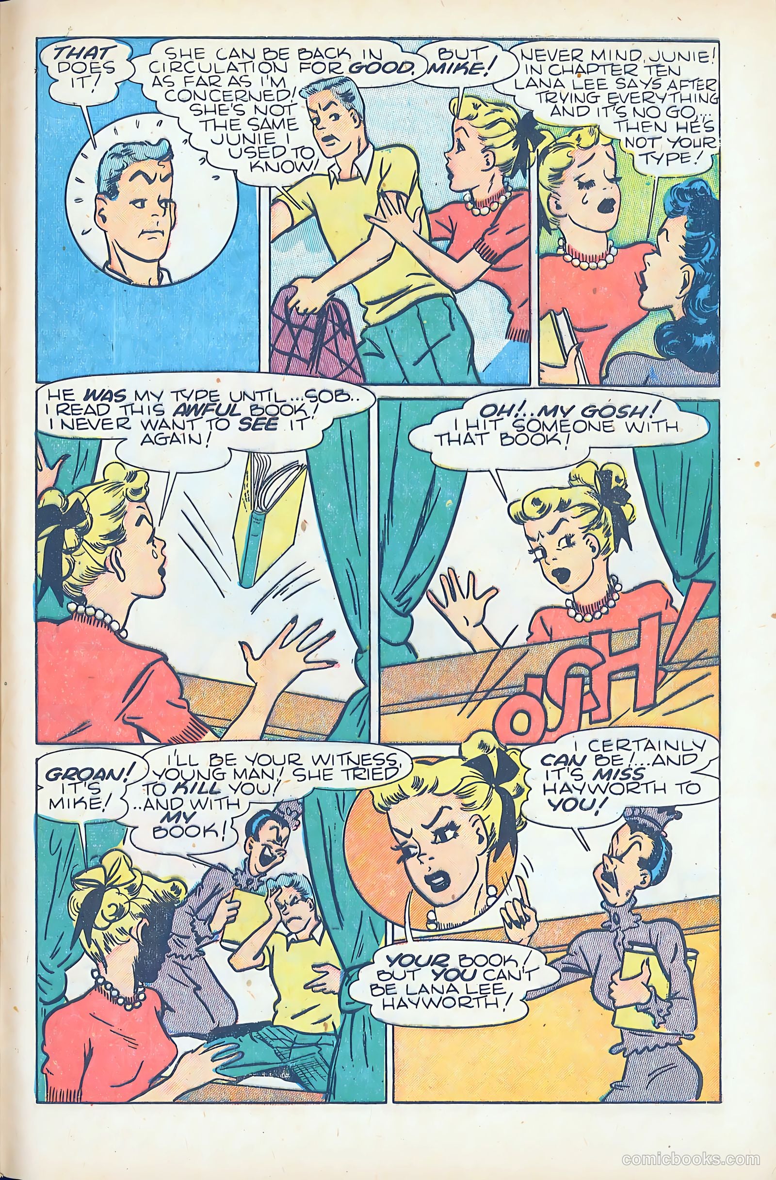 Junie Prom Comics #7 (1949) — page 33 of 36