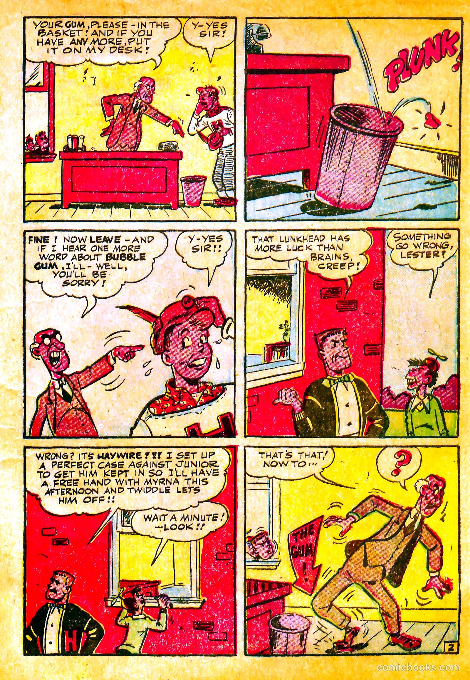 Junior Hopp Comics #1 (1951) — page 5 of 36
