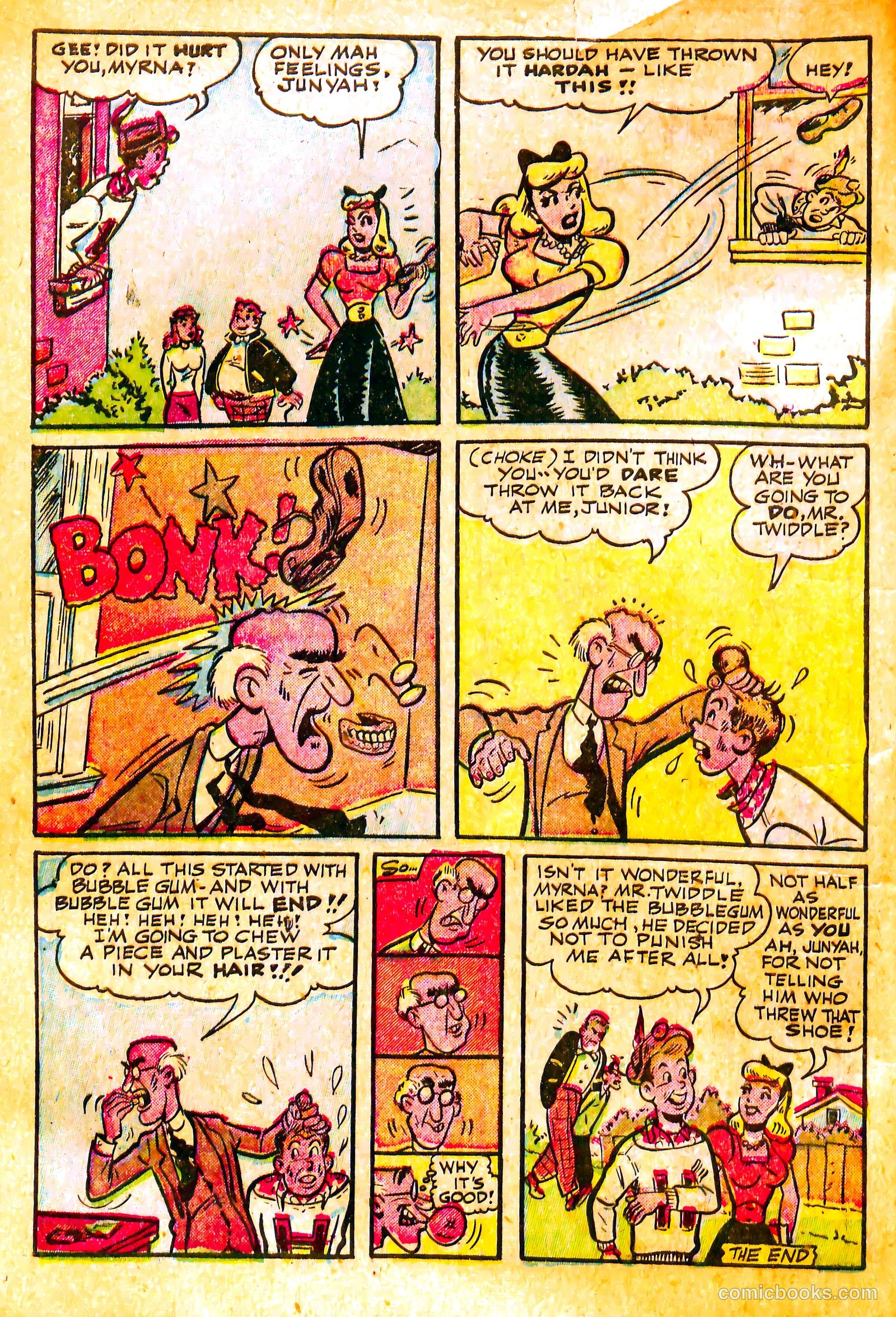 Junior Hopp Comics #1 (1951) — page 8 of 36