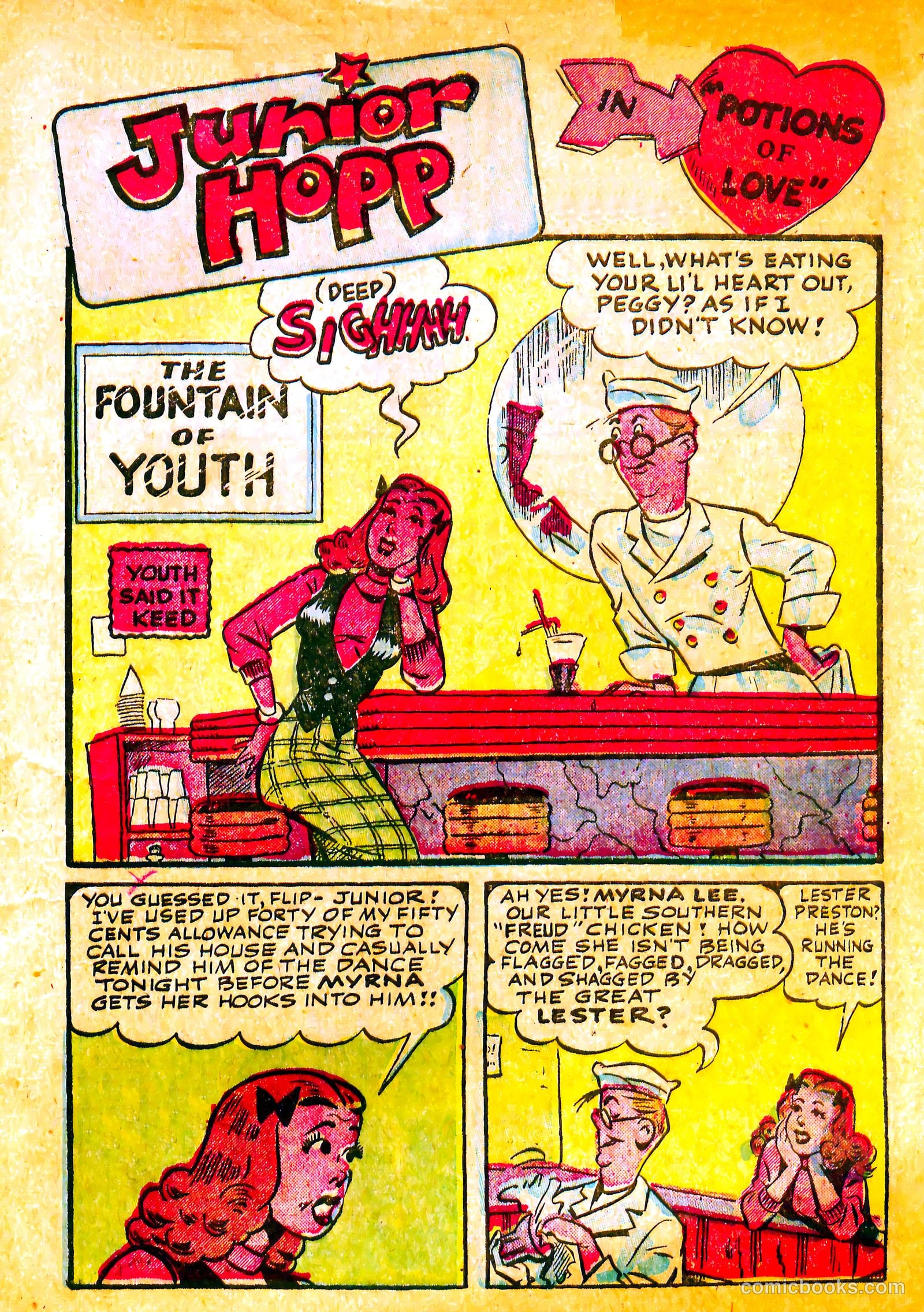 Junior Hopp Comics #1 (1951) — page 9 of 36