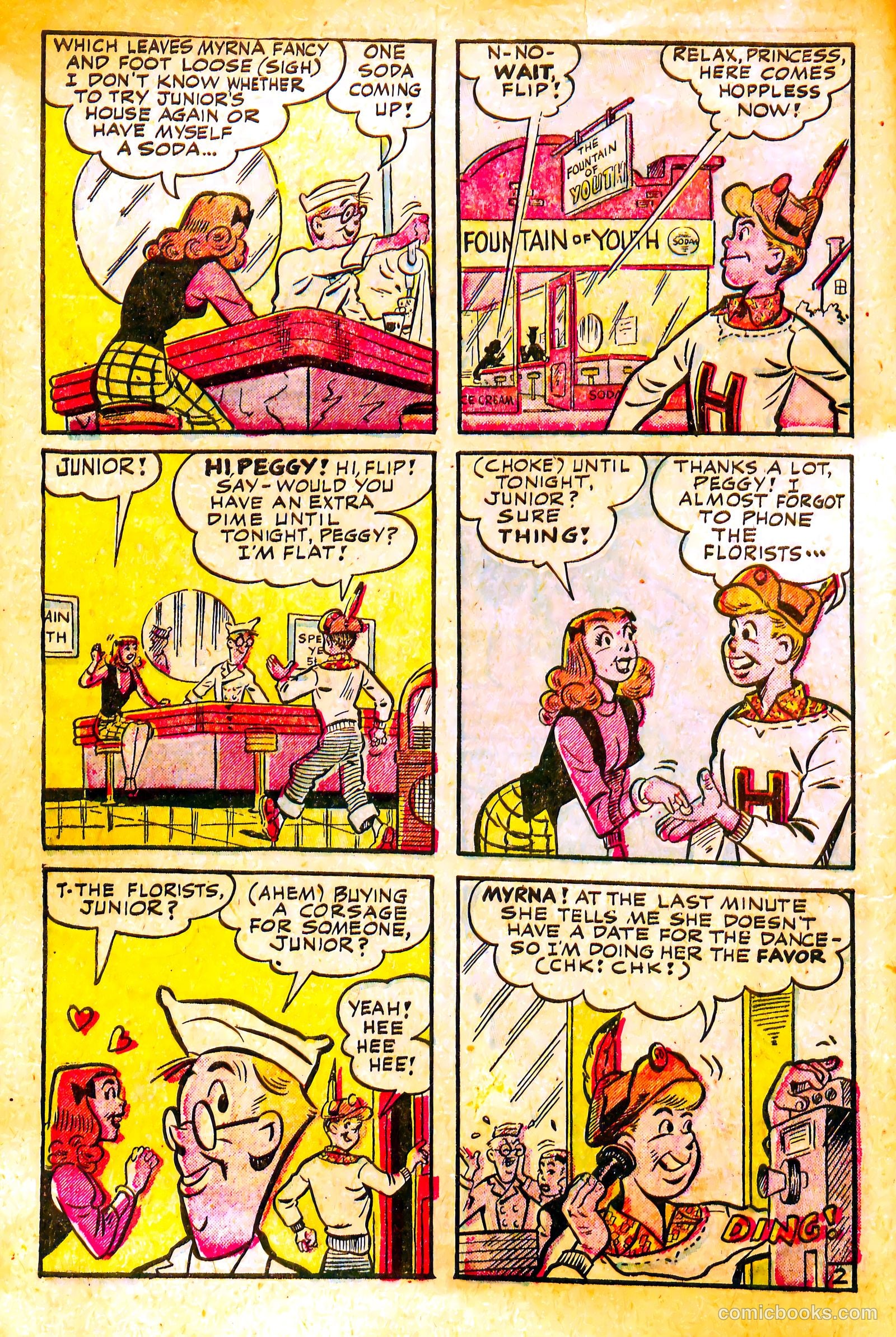 Junior Hopp Comics #1 (1951) — page 10 of 36