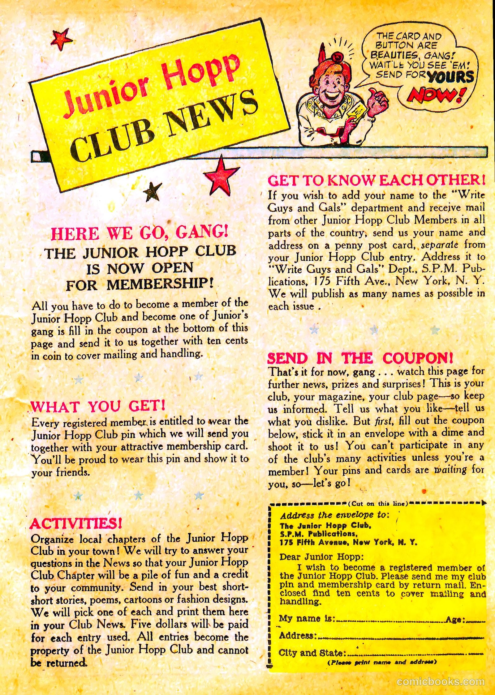 Junior Hopp Comics #1 (1951) — page 15 of 36