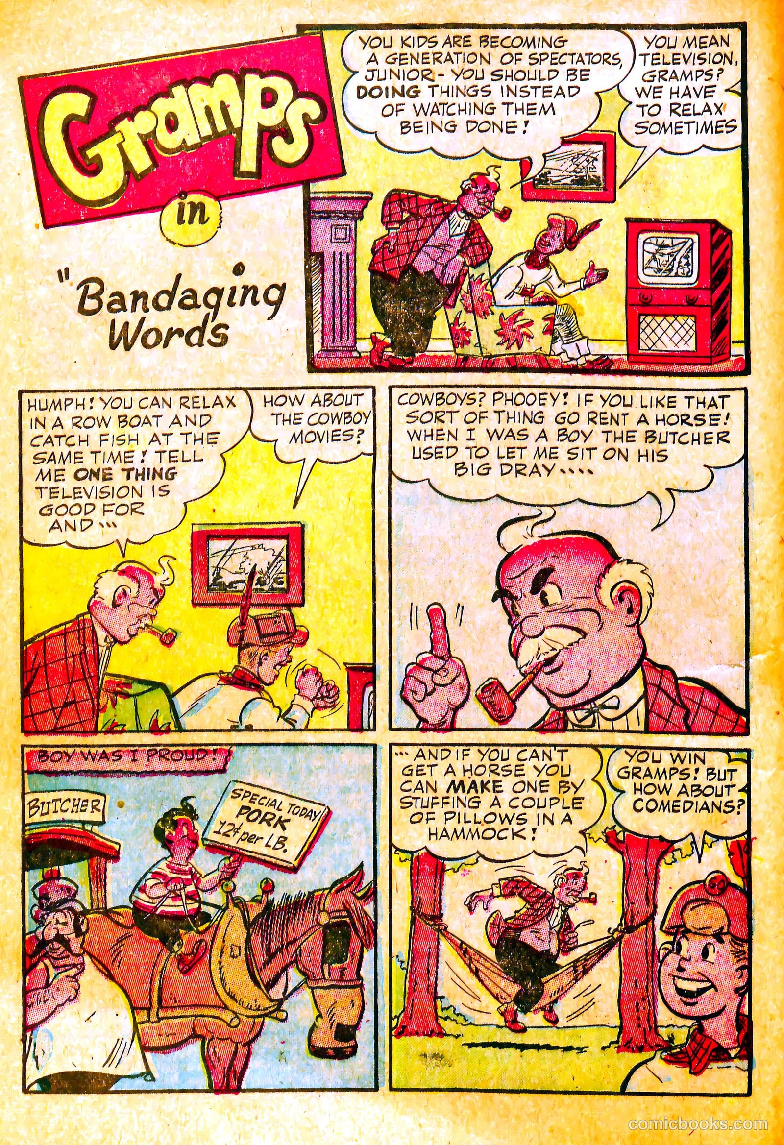 Junior Hopp Comics #1 (1951) — page 16 of 36