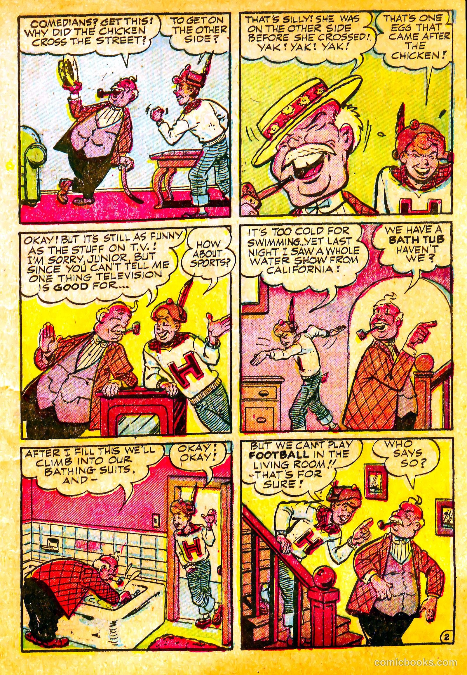 Junior Hopp Comics #1 (1951) — page 17 of 36