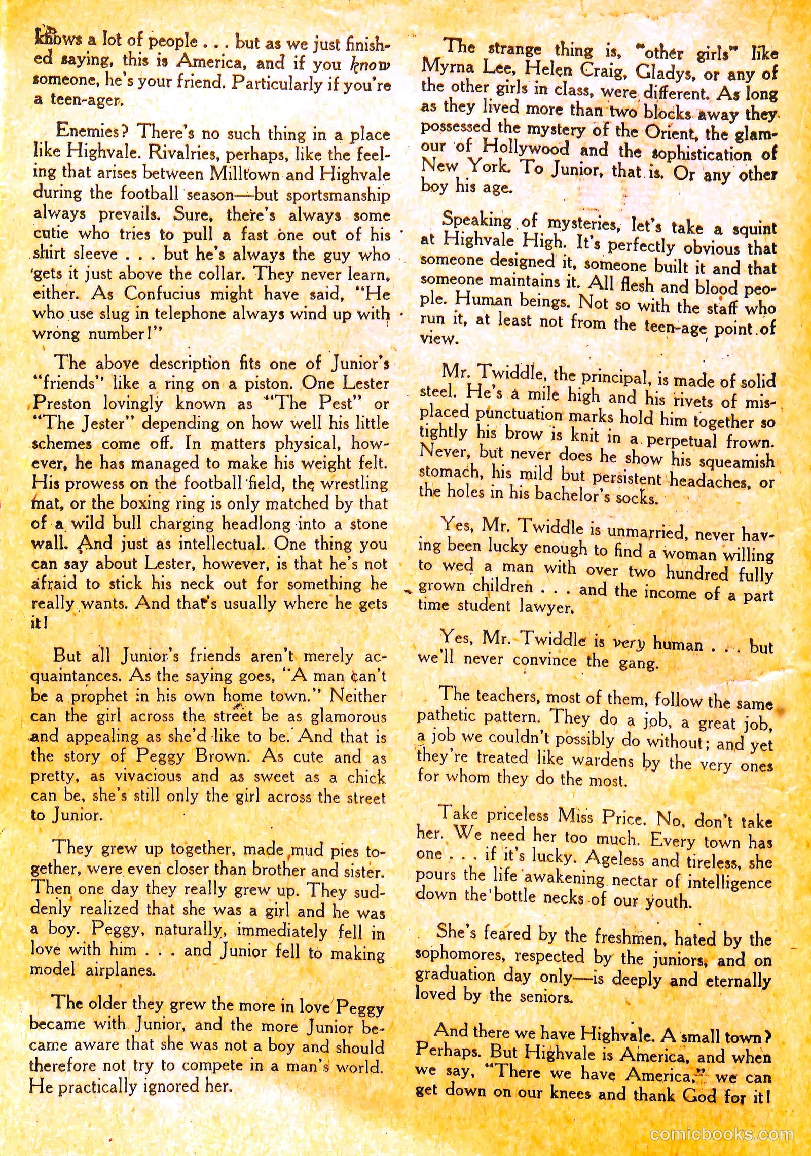 Junior Hopp Comics #1 (1951) — page 20 of 36