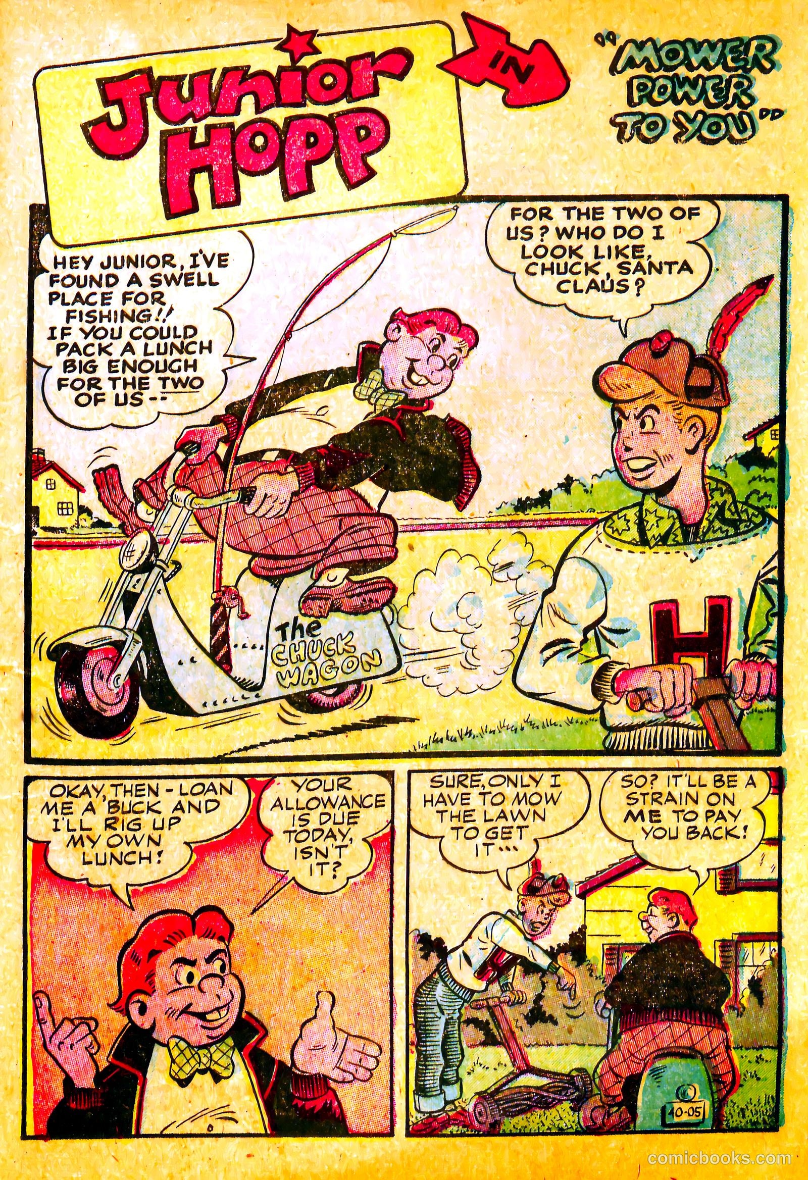Junior Hopp Comics #1 (1951) — page 21 of 36