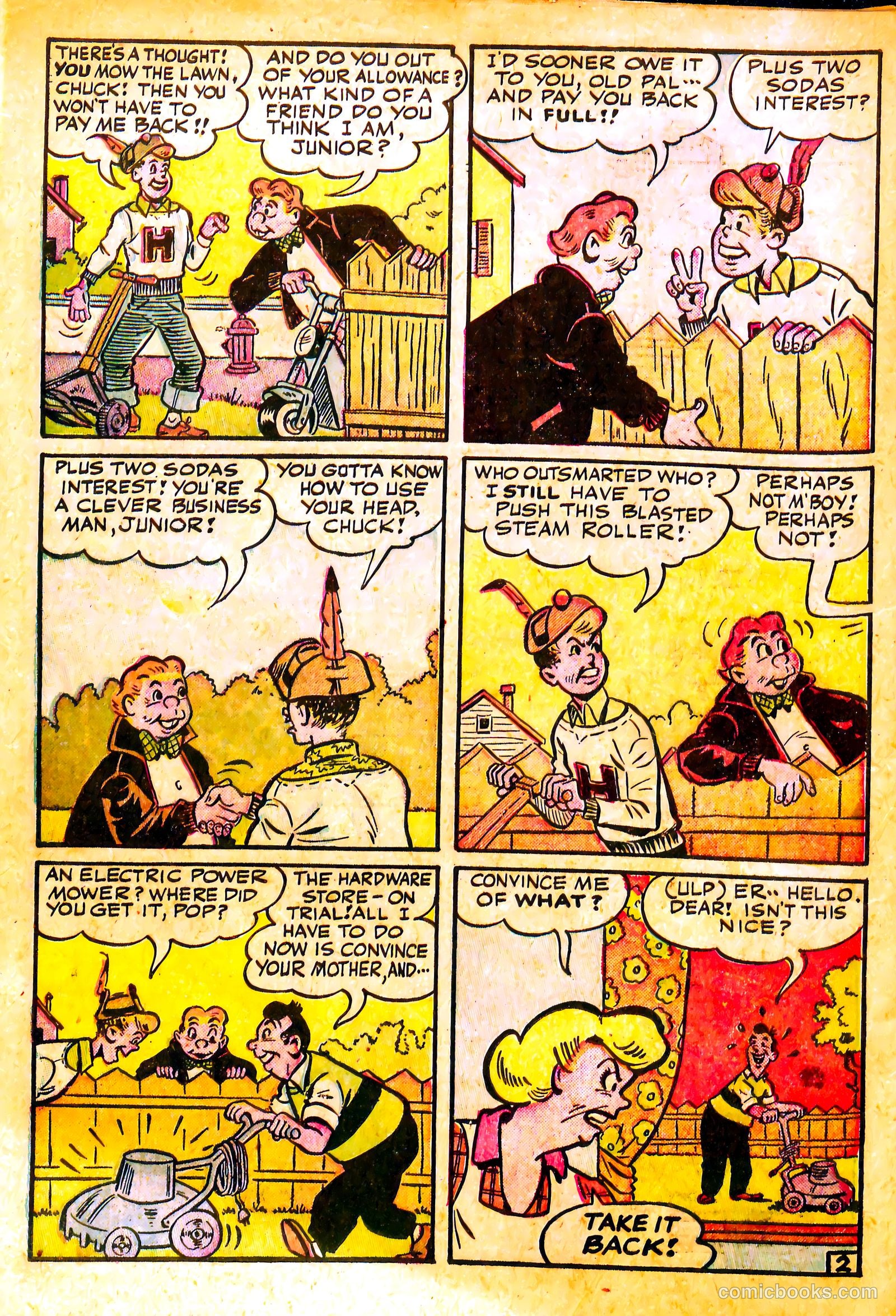 Junior Hopp Comics #1 (1951) — page 22 of 36