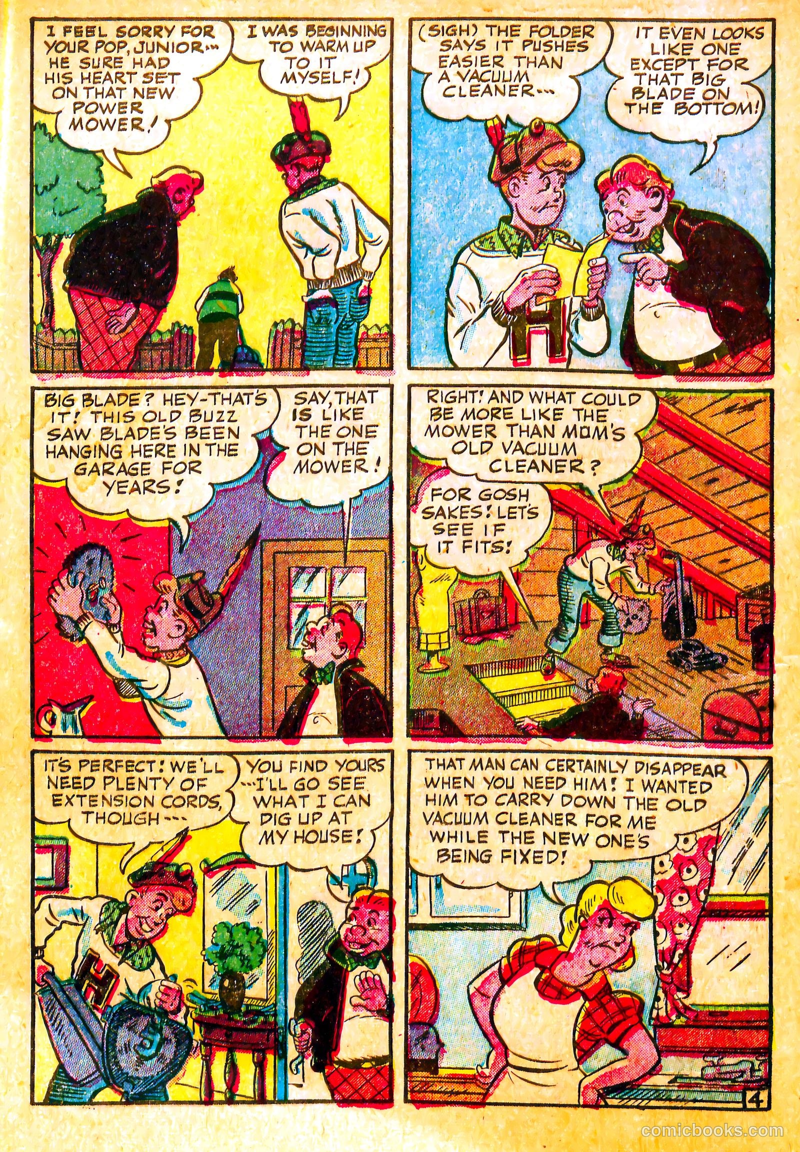 Junior Hopp Comics #1 (1951) — page 24 of 36