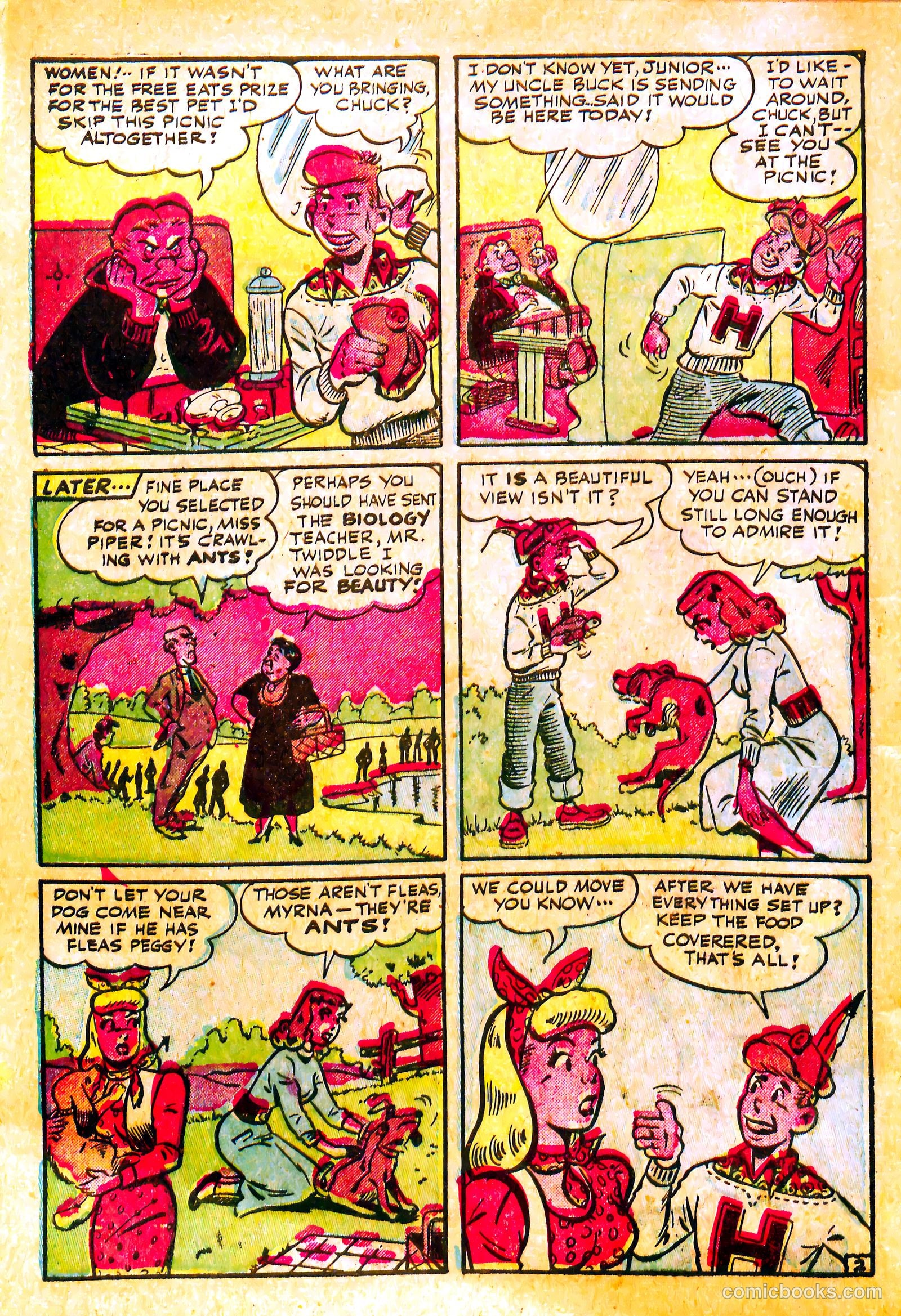 Junior Hopp Comics #1 (1951) — page 28 of 36
