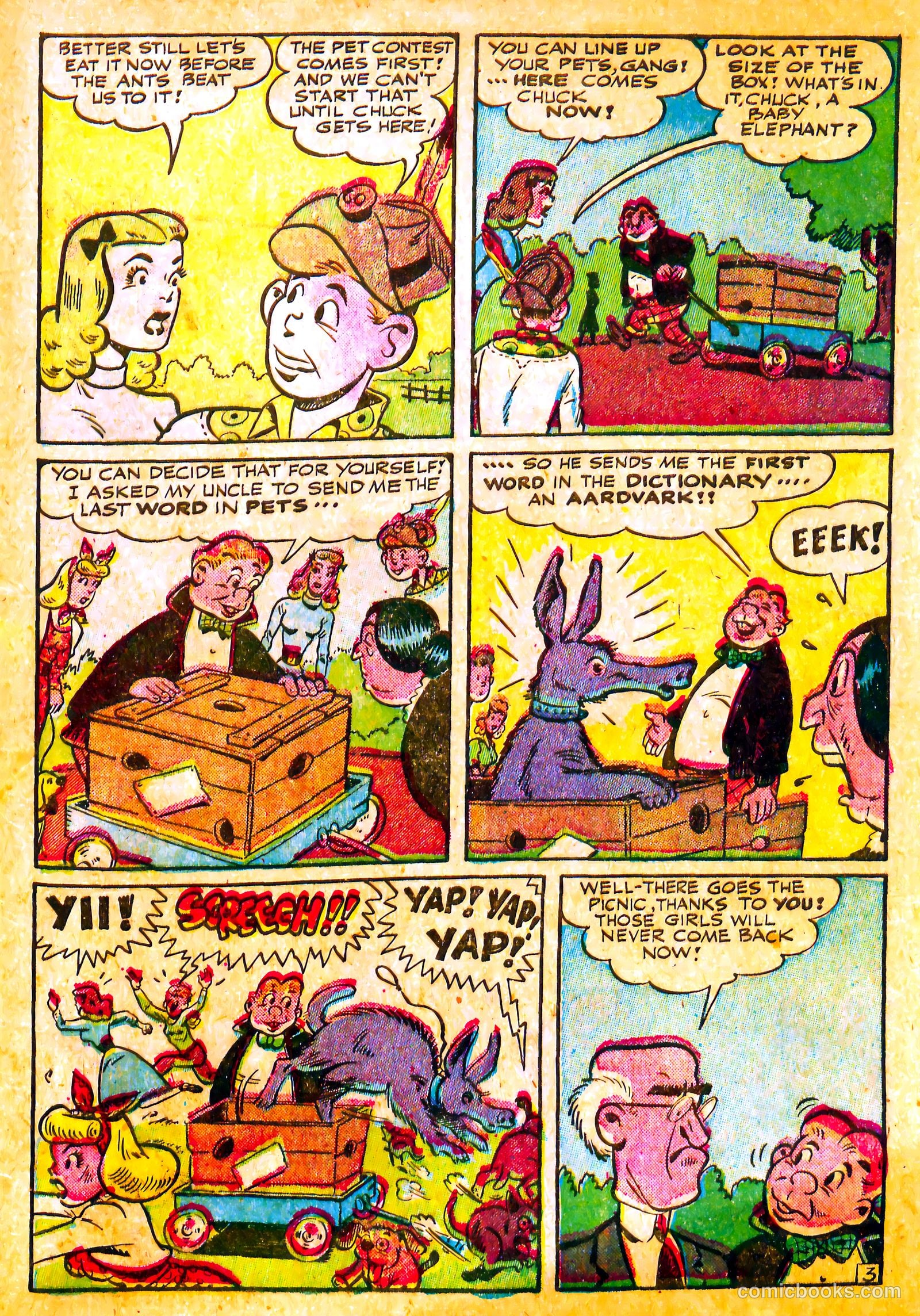 Junior Hopp Comics #1 (1951) — page 29 of 36