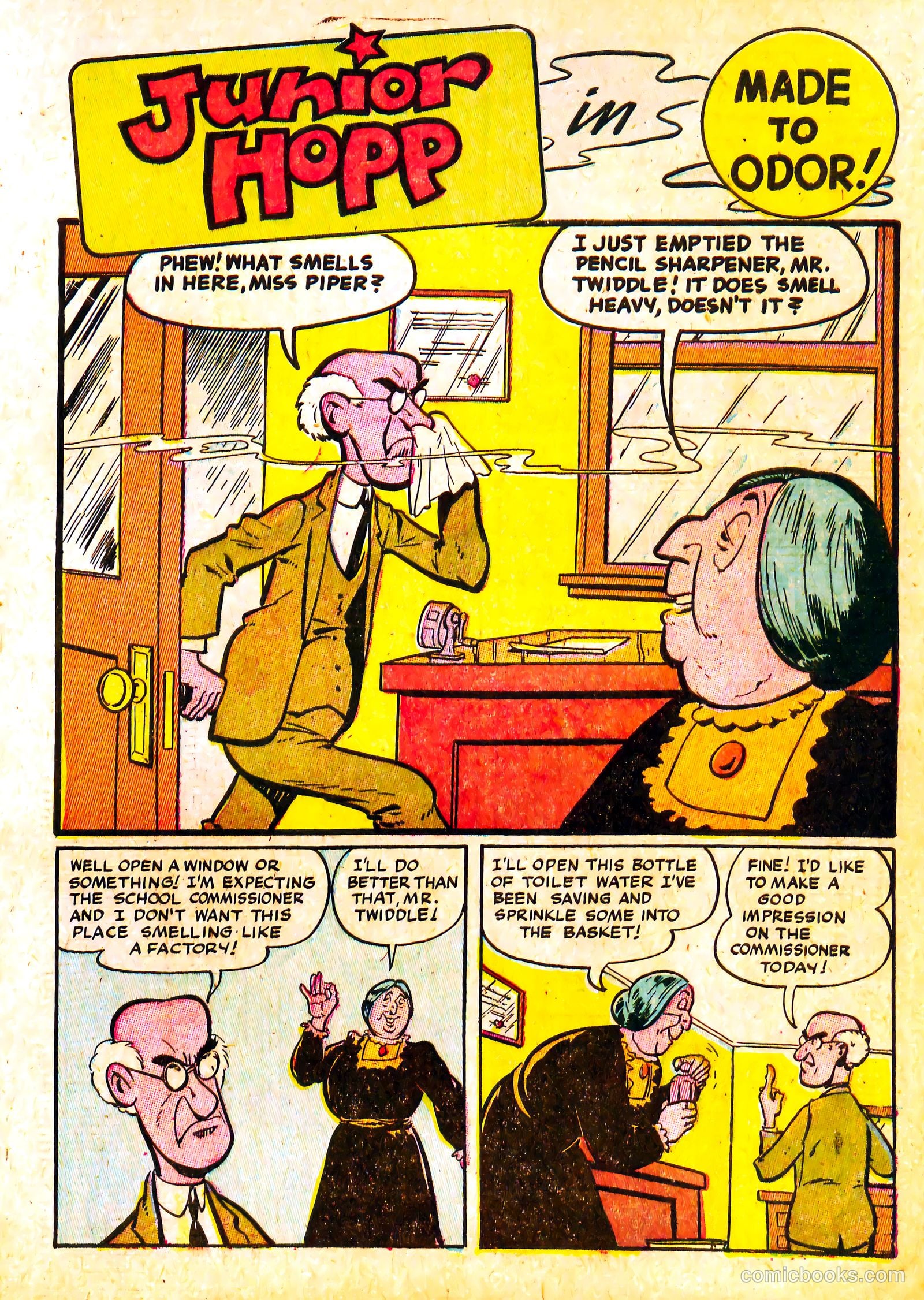 Junior Hopp Comics #2 (1952) — page 3 of 36