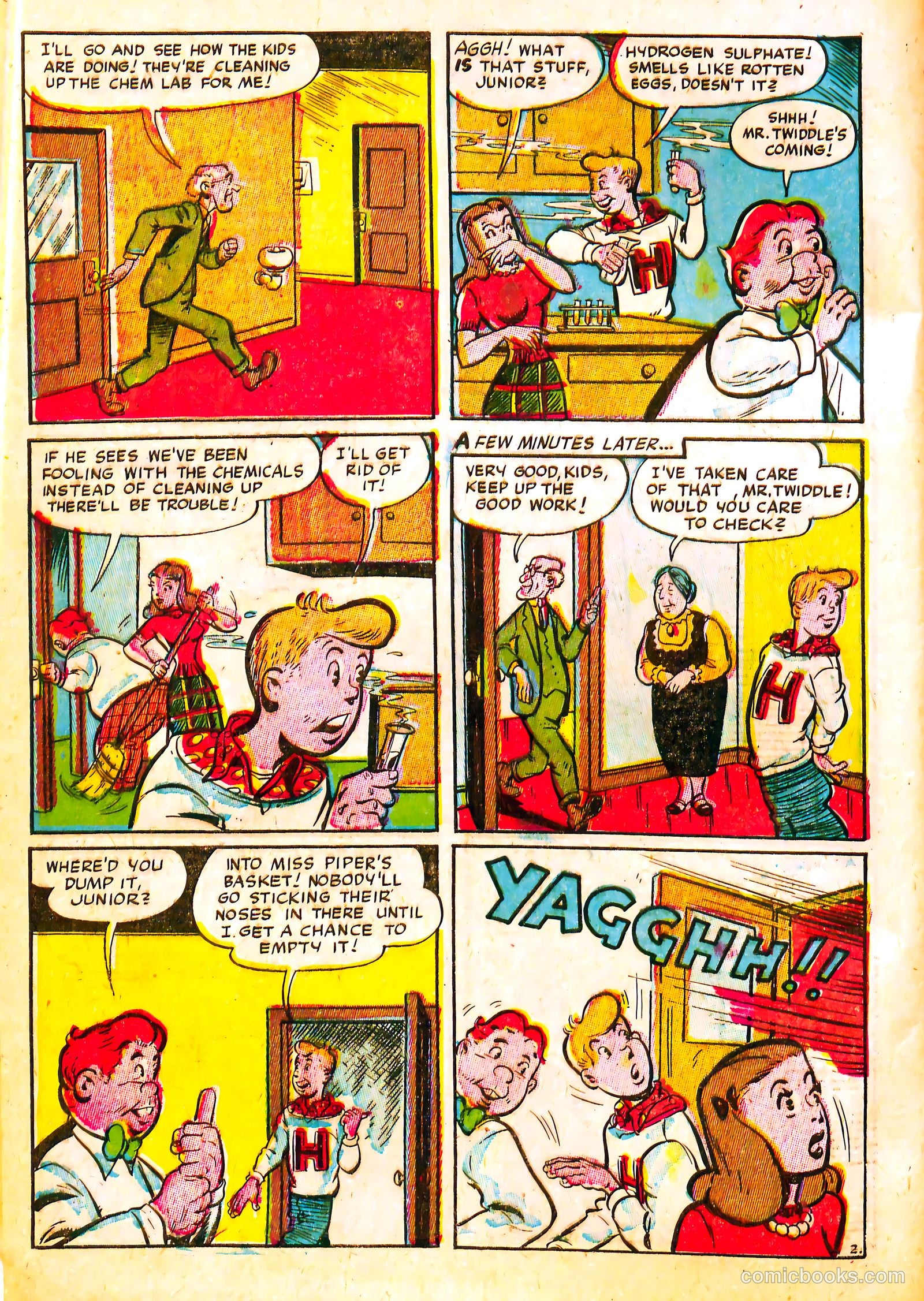 Junior Hopp Comics #2 (1952) — page 4 of 36