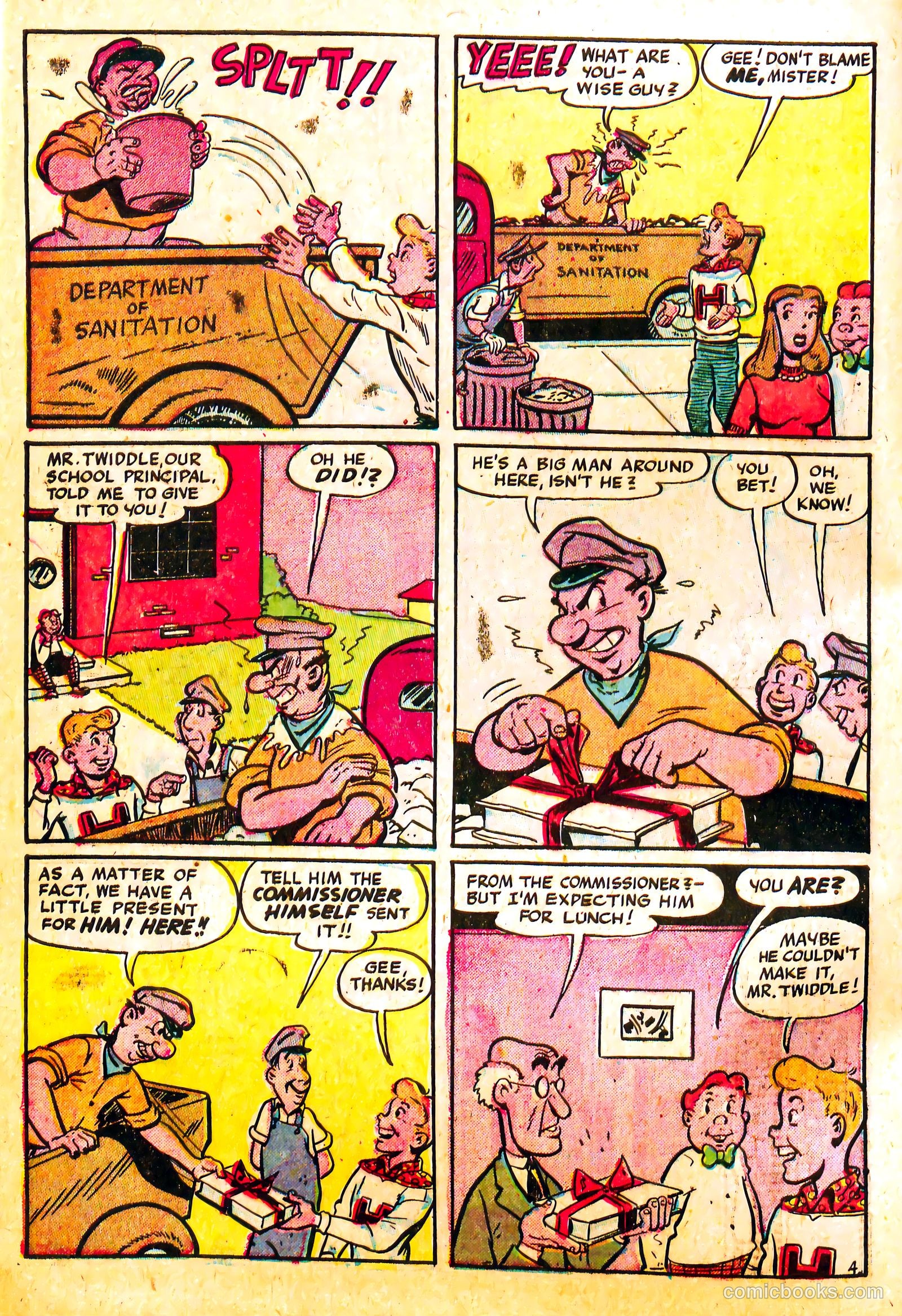 Junior Hopp Comics #2 (1952) — page 6 of 36