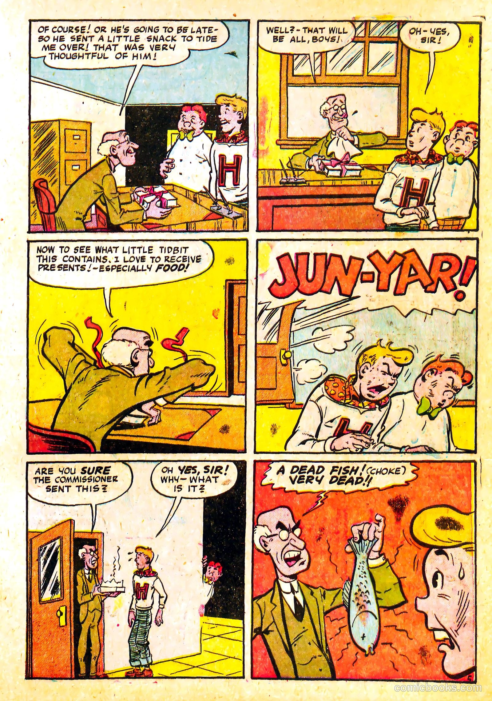Junior Hopp Comics #2 (1952) — page 7 of 36