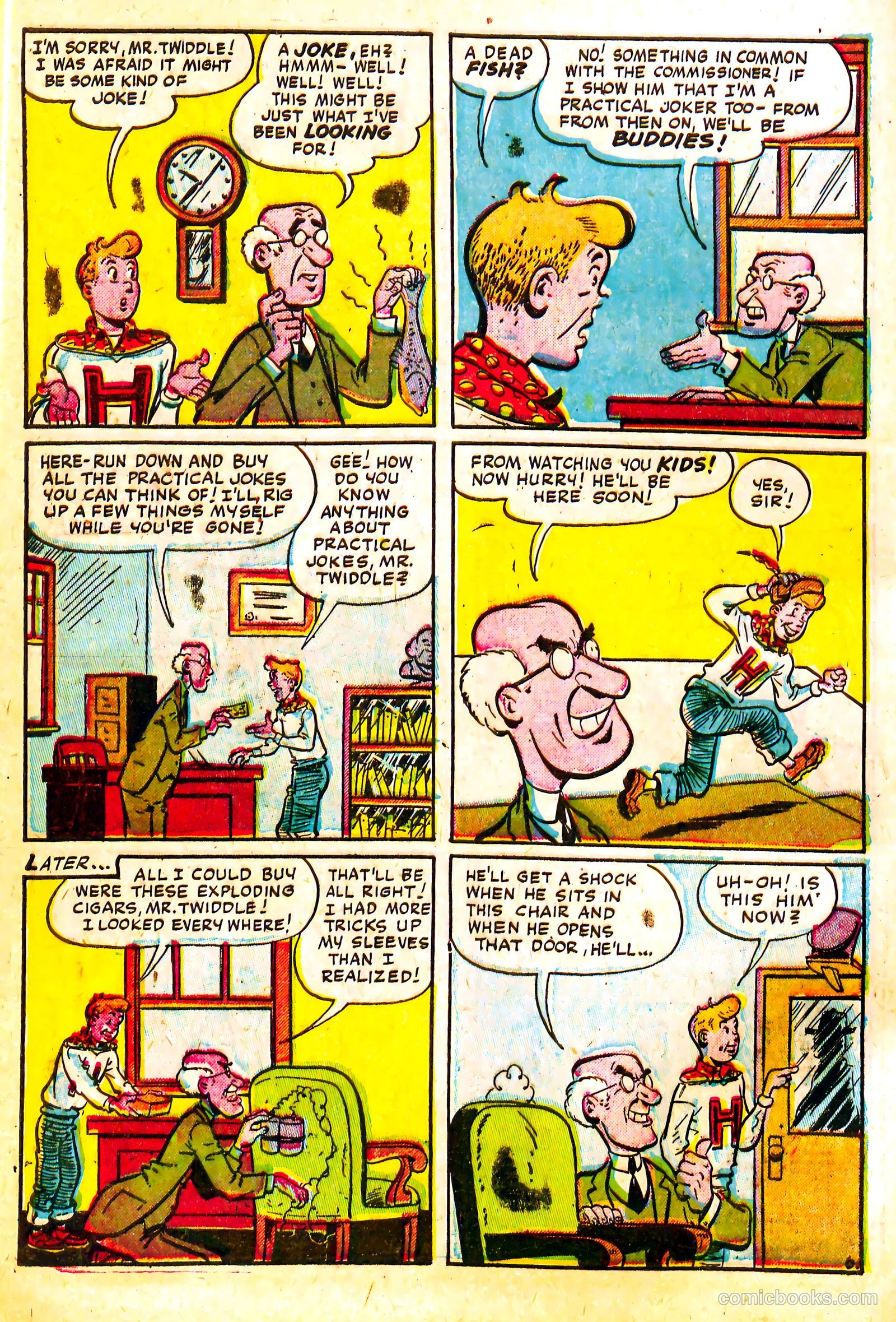 Junior Hopp Comics #2 (1952) — page 8 of 36