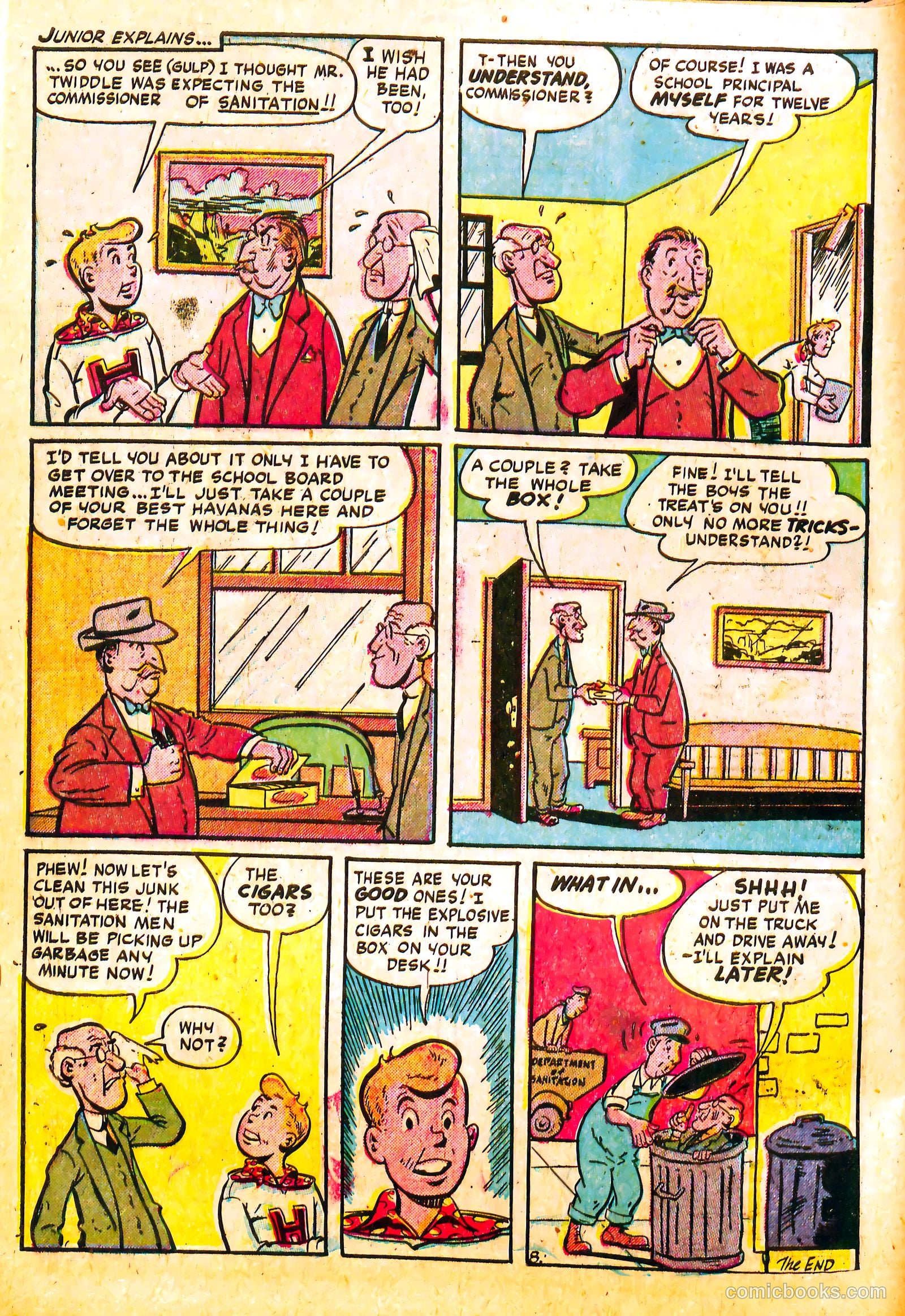 Junior Hopp Comics #2 (1952) — page 10 of 36