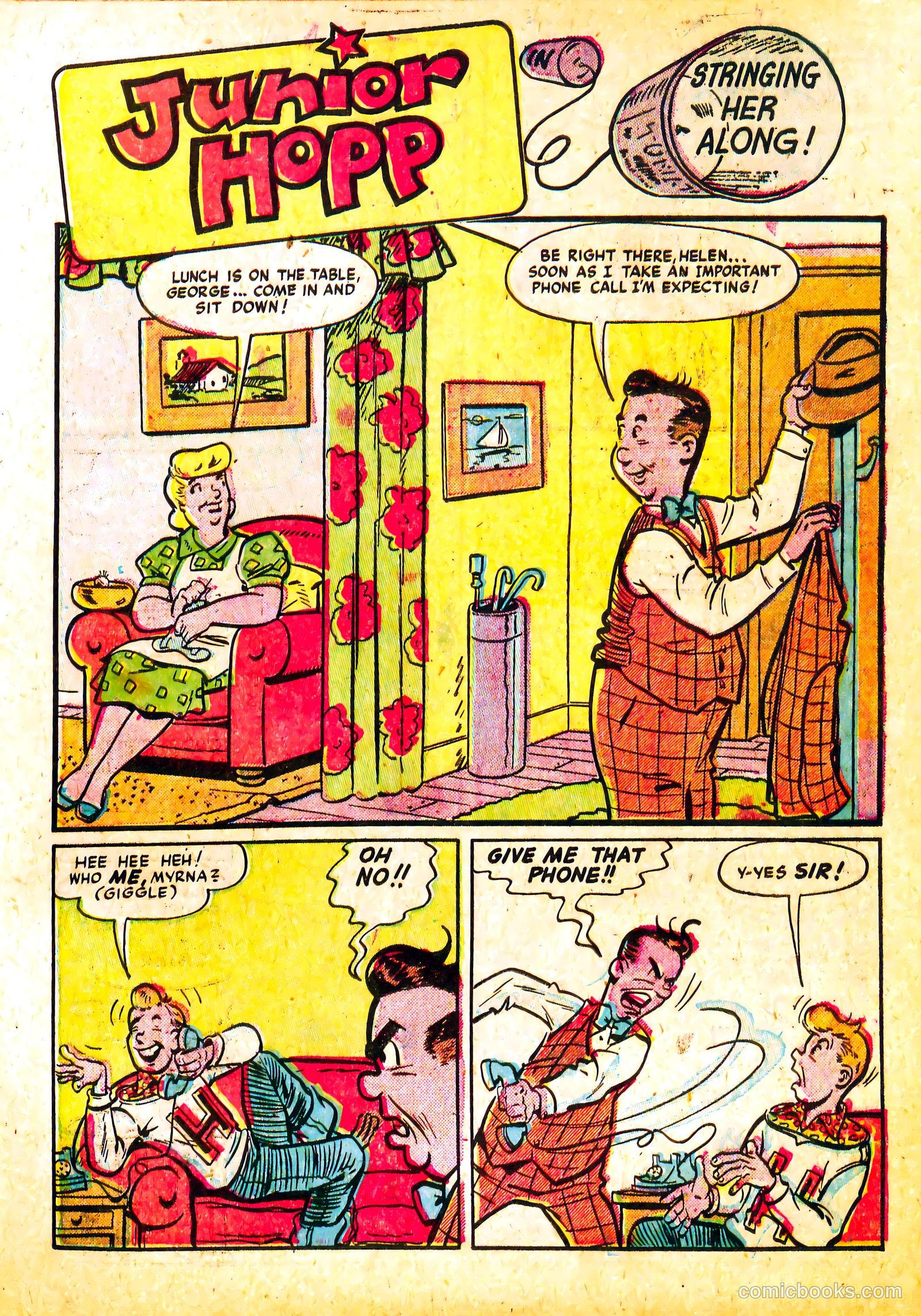 Junior Hopp Comics #2 (1952) — page 11 of 36