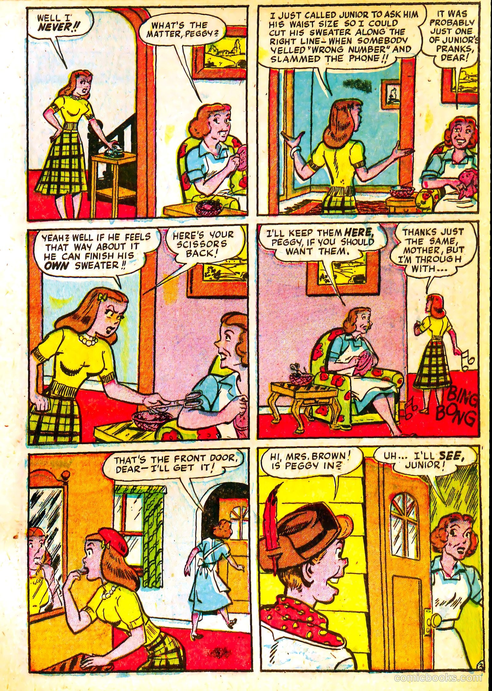 Junior Hopp Comics #2 (1952) — page 13 of 36