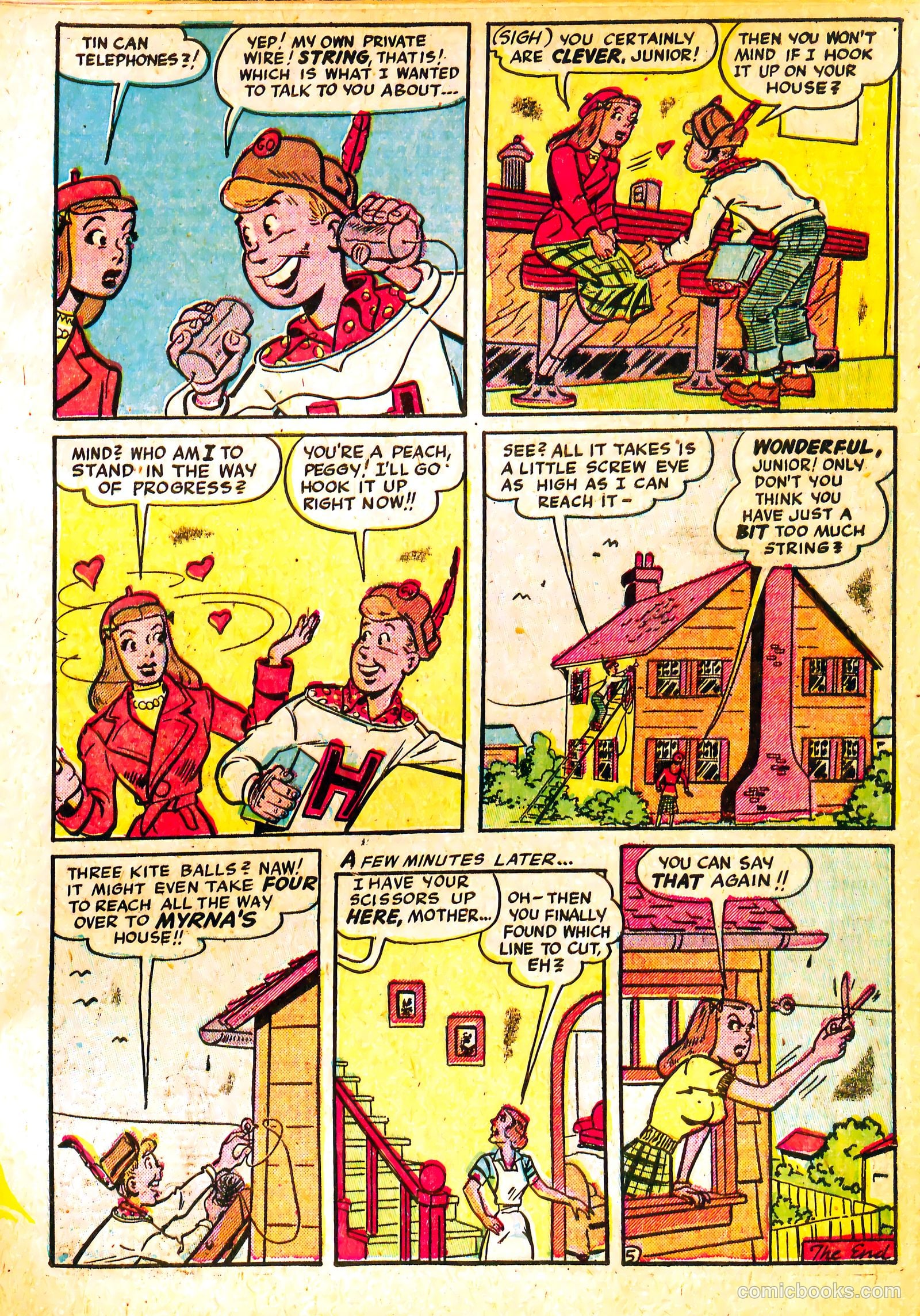 Junior Hopp Comics #2 (1952) — page 15 of 36