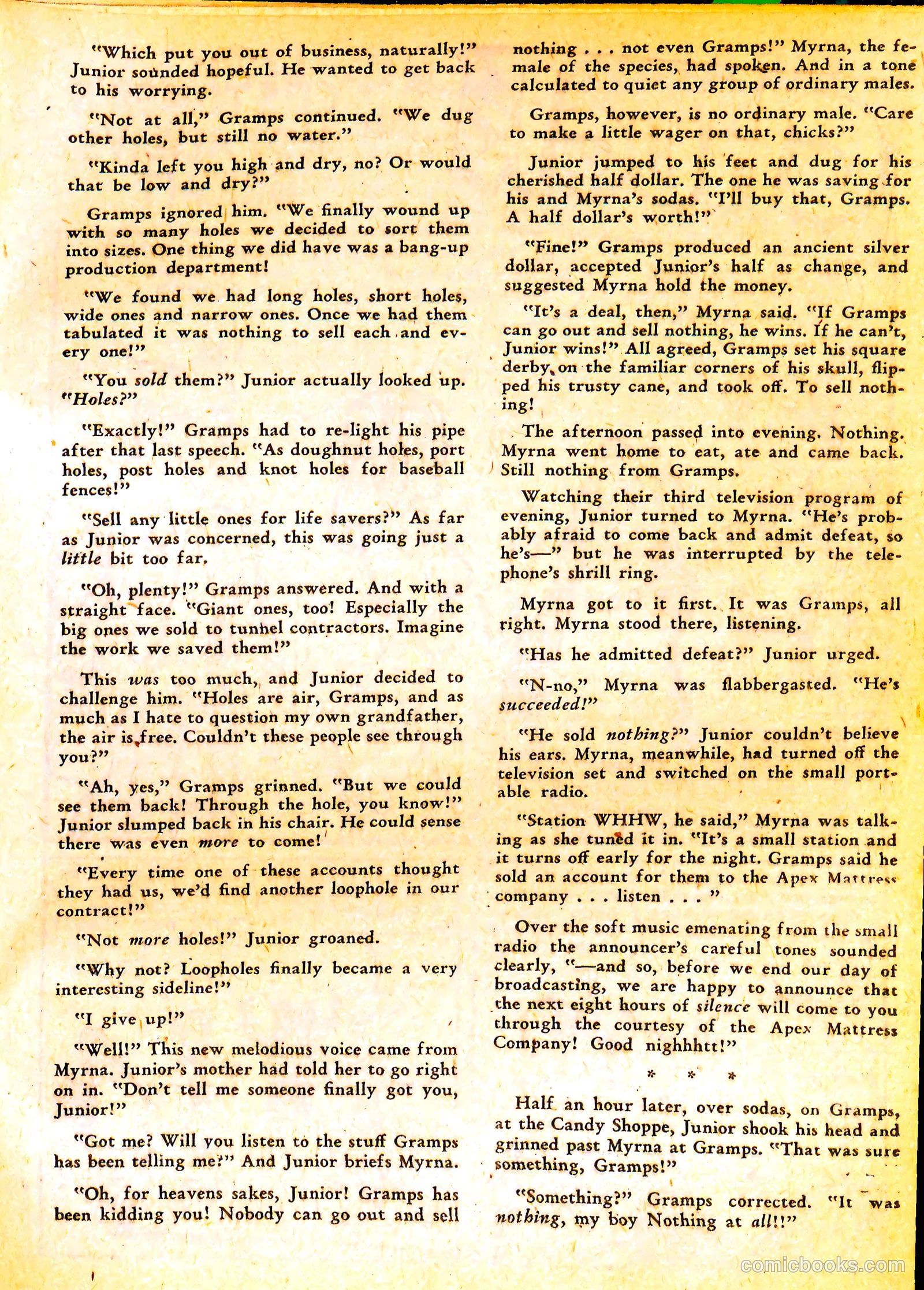Junior Hopp Comics #2 (1952) — page 17 of 36