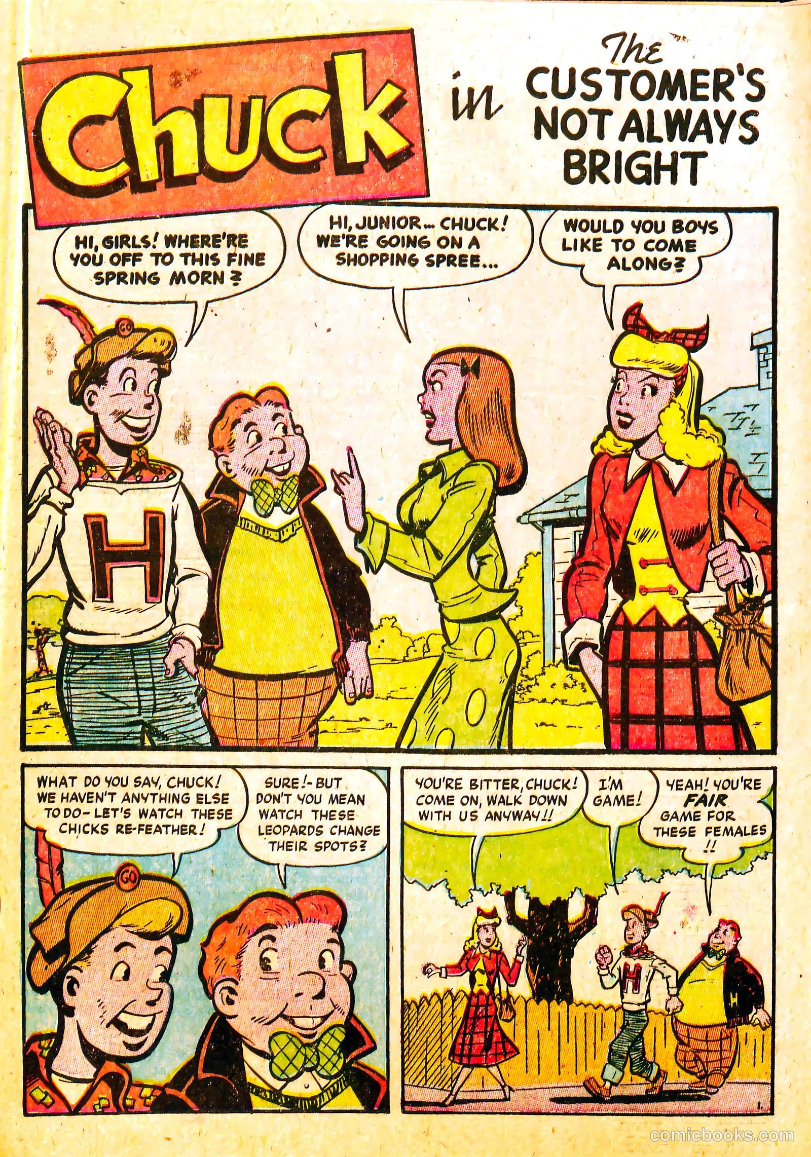 Junior Hopp Comics #2 (1952) — page 18 of 36