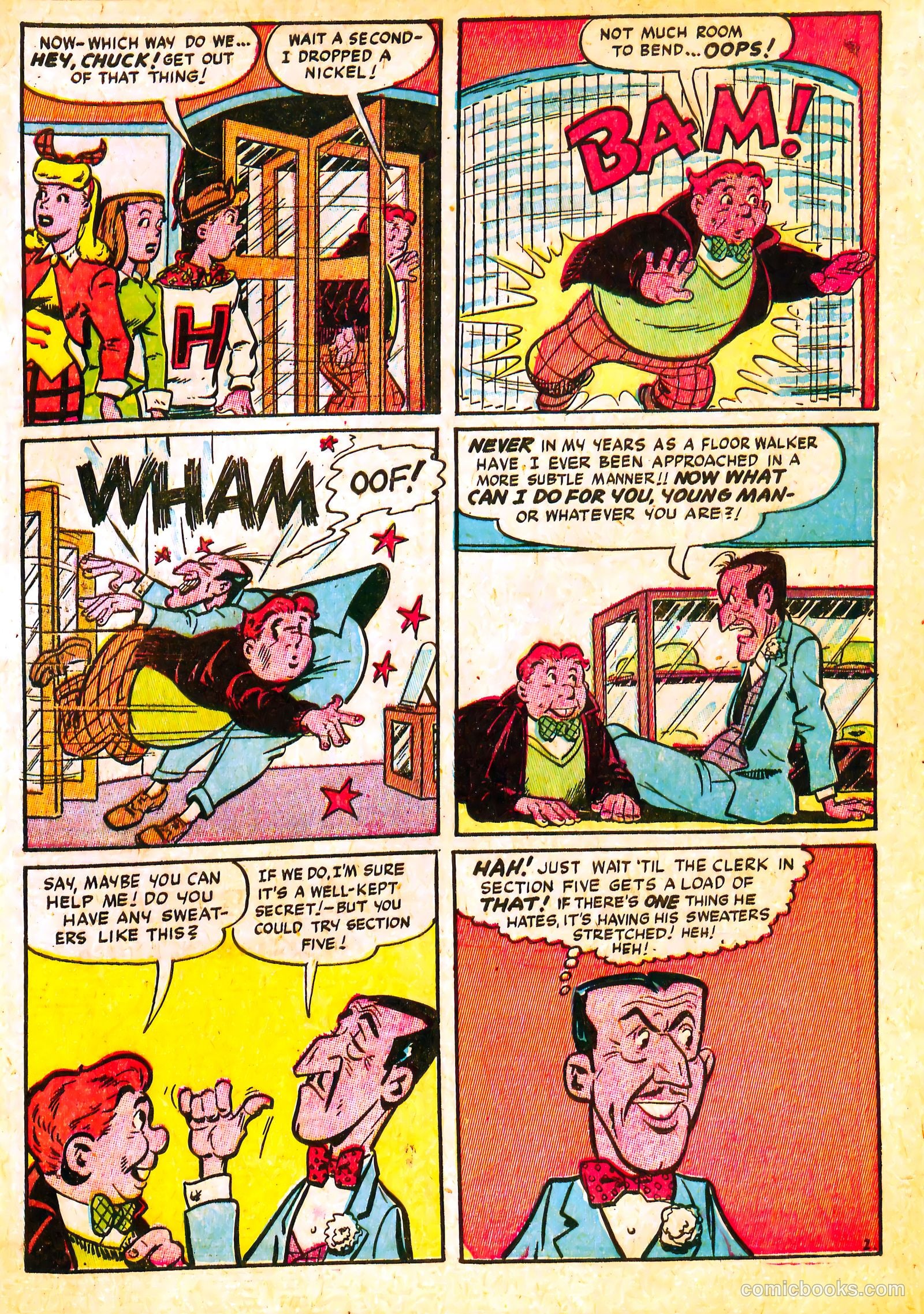 Junior Hopp Comics #2 (1952) — page 19 of 36