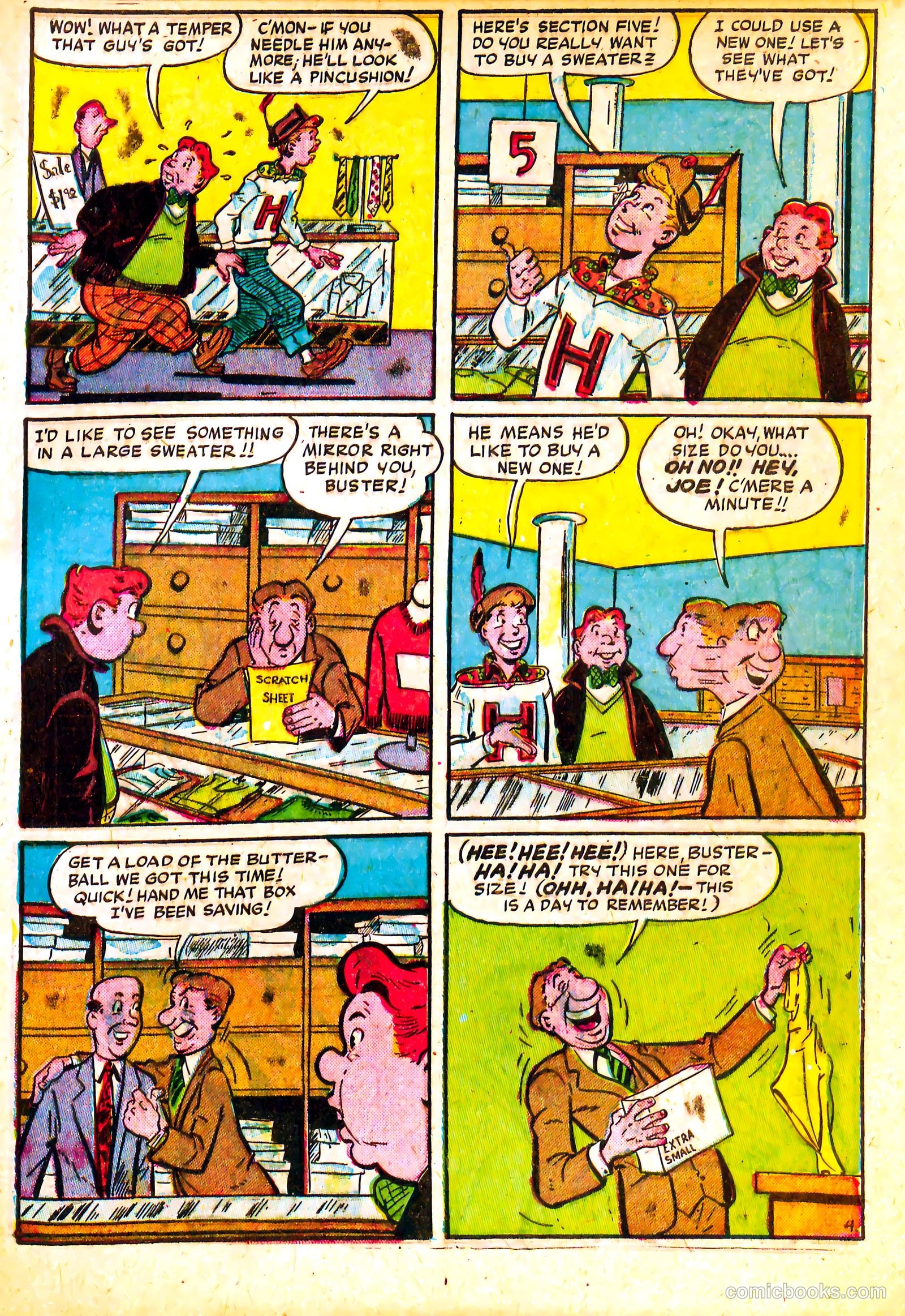 Junior Hopp Comics #2 (1952) — page 21 of 36