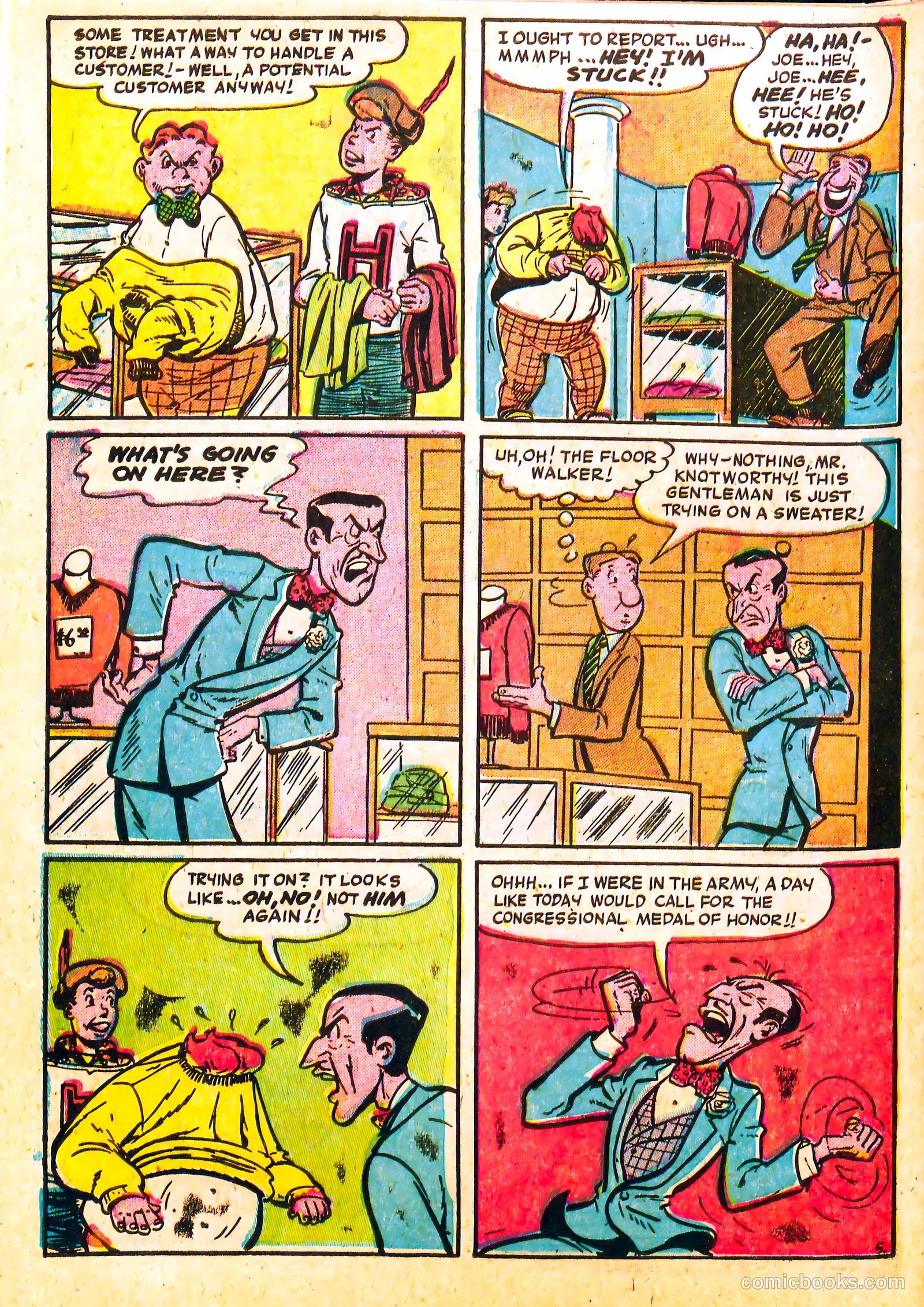 Junior Hopp Comics #2 (1952) — page 22 of 36