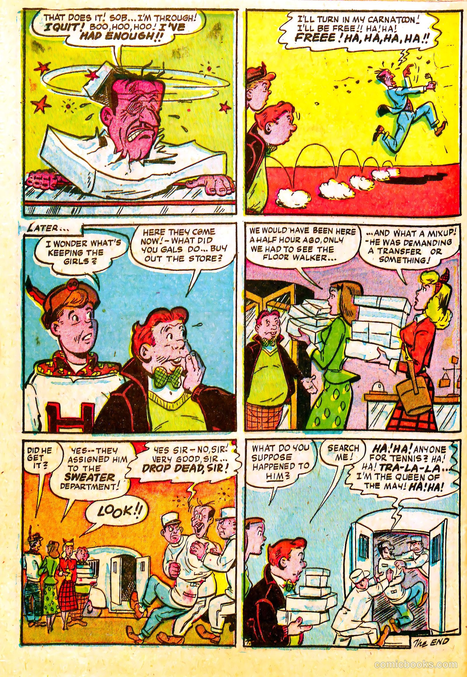 Junior Hopp Comics #2 (1952) — page 24 of 36