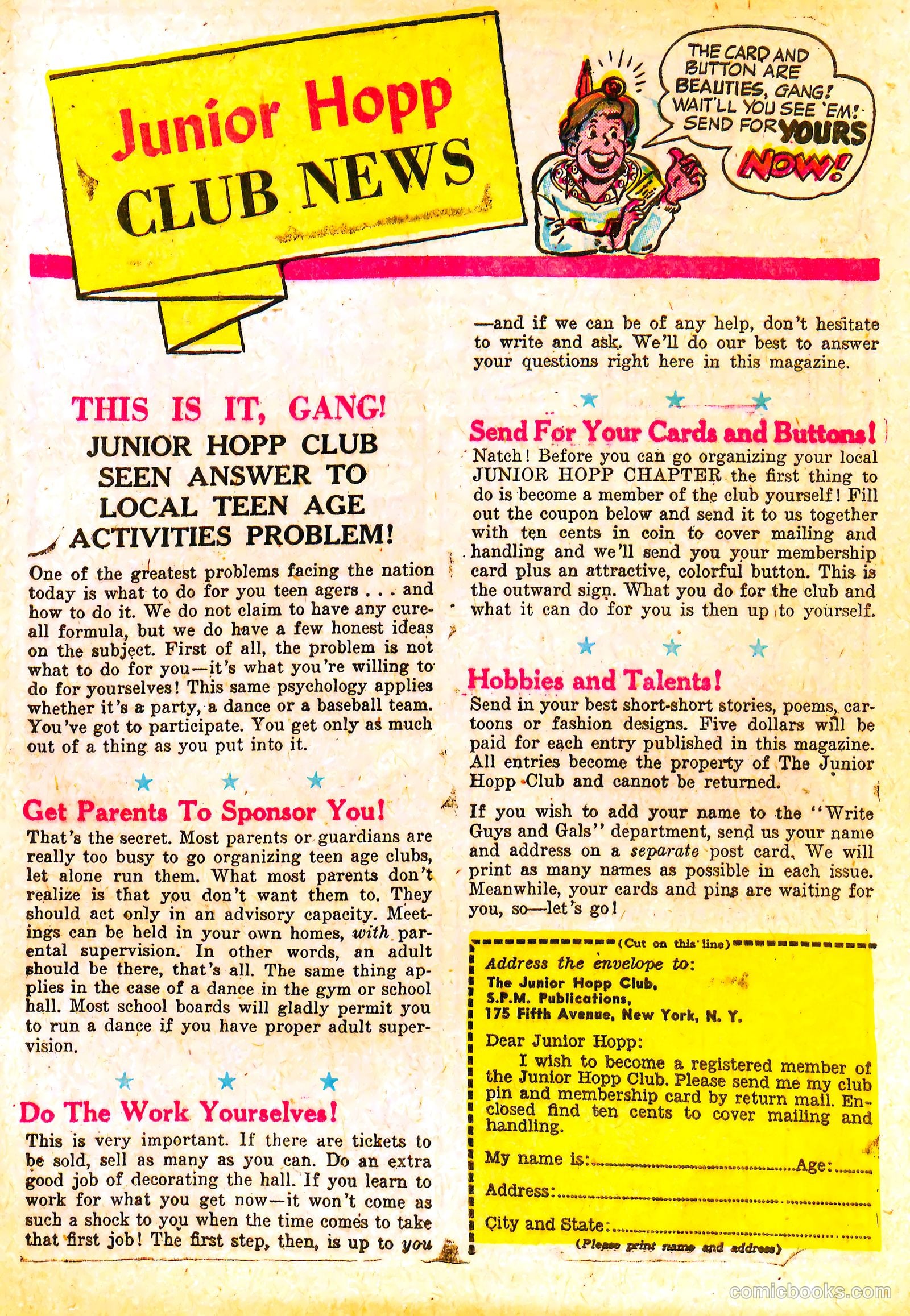 Junior Hopp Comics #2 (1952) — page 25 of 36