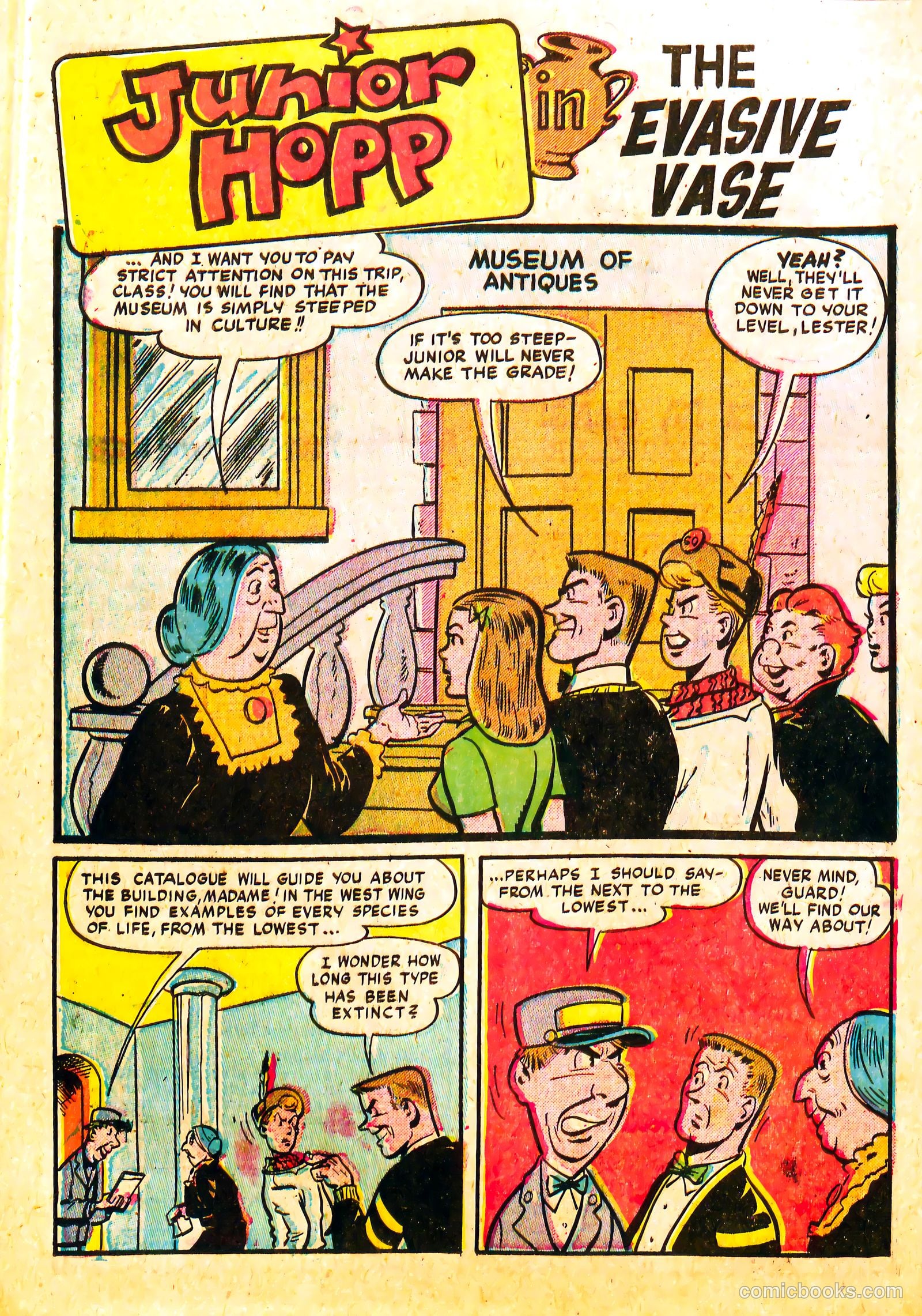 Junior Hopp Comics #2 (1952) — page 26 of 36