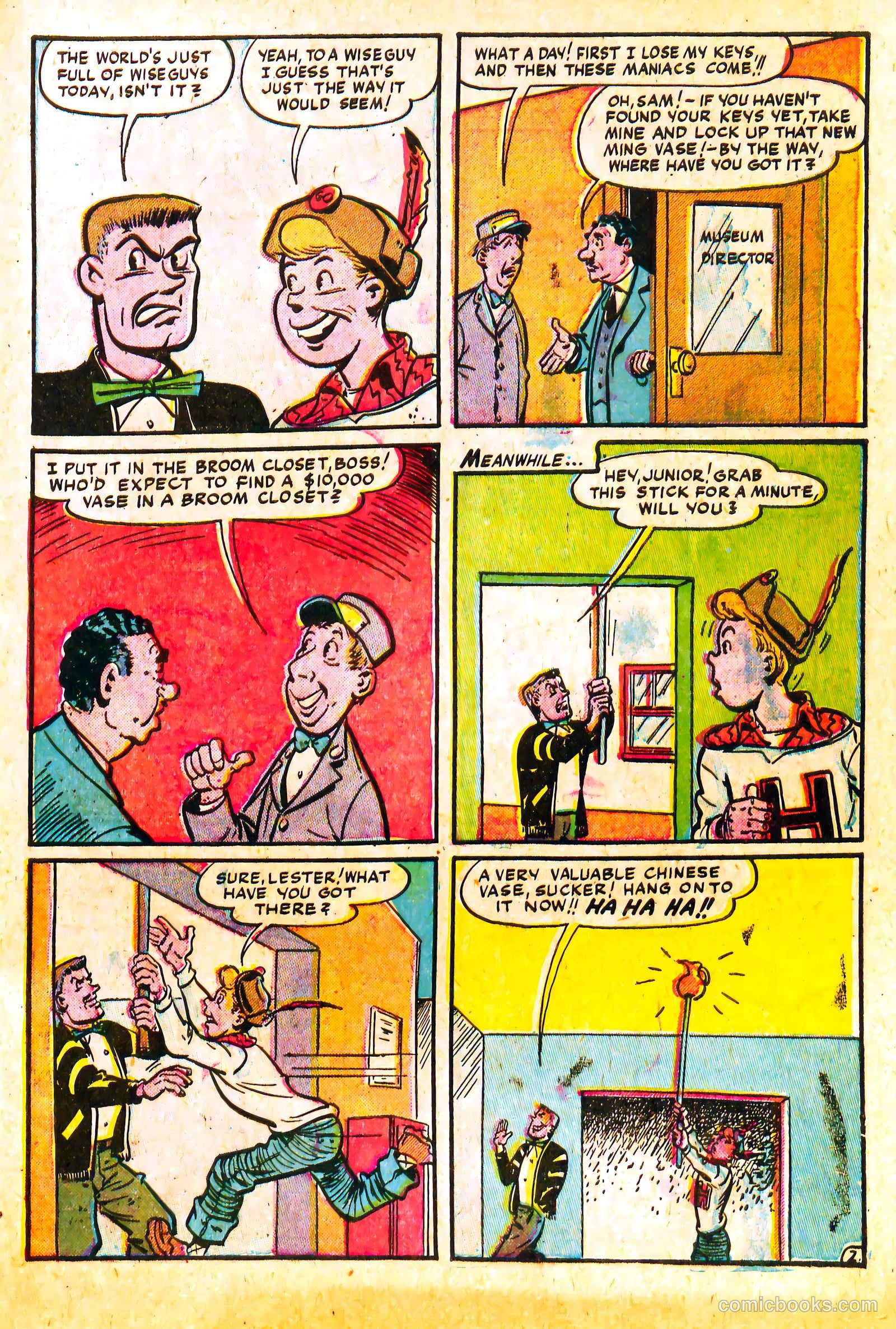 Junior Hopp Comics #2 (1952) — page 27 of 36