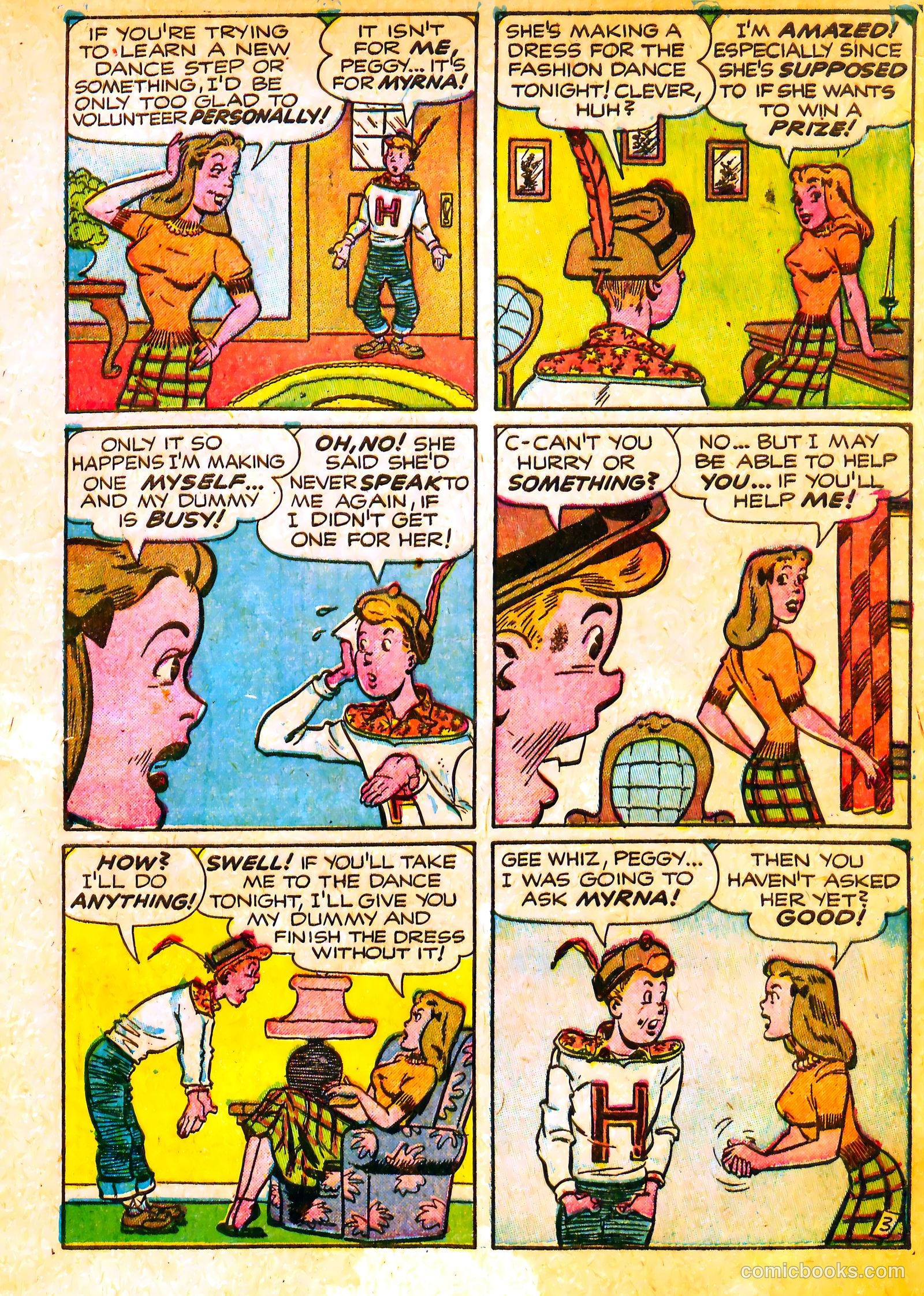Junior Hopp Comics #3 (1952) — page 5 of 36