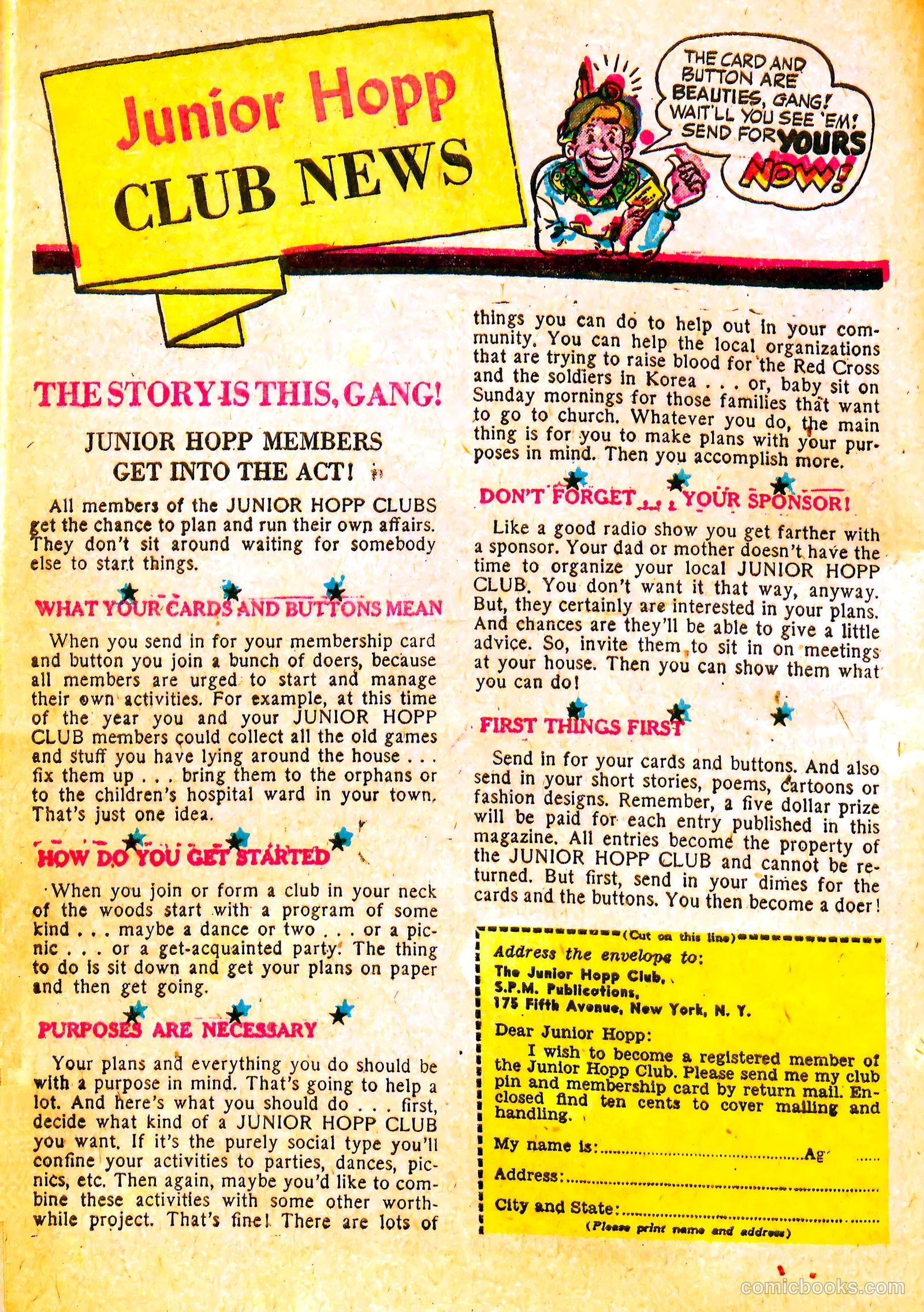 Junior Hopp Comics #3 (1952) — page 8 of 36