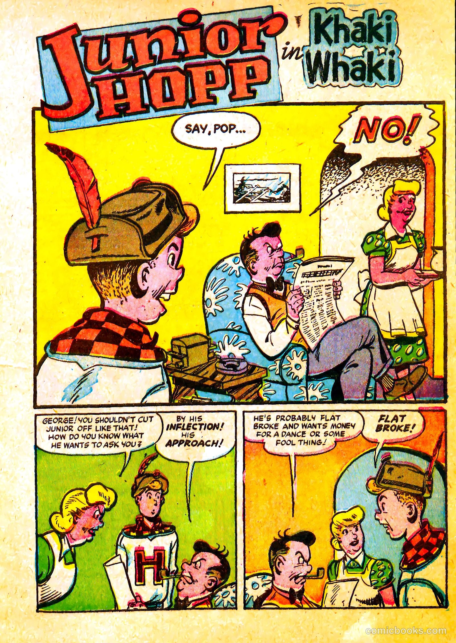 Junior Hopp Comics #3 (1952) — page 9 of 36