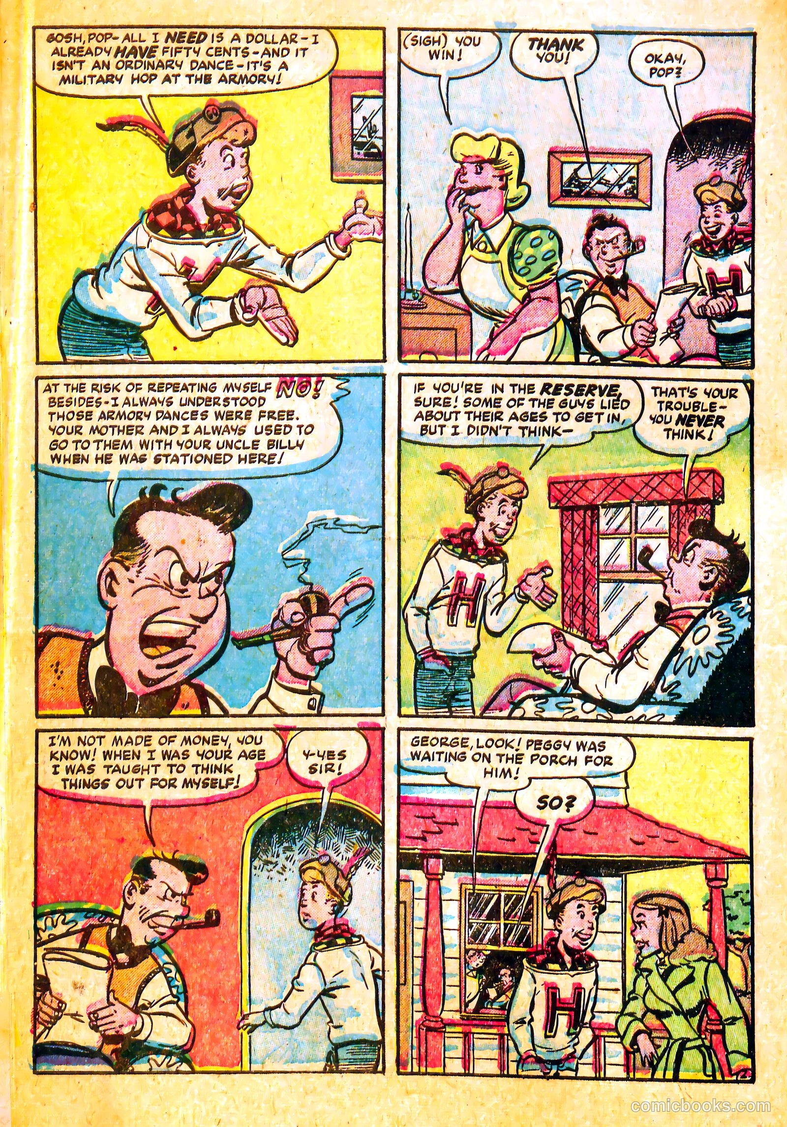 Junior Hopp Comics #3 (1952) — page 10 of 36