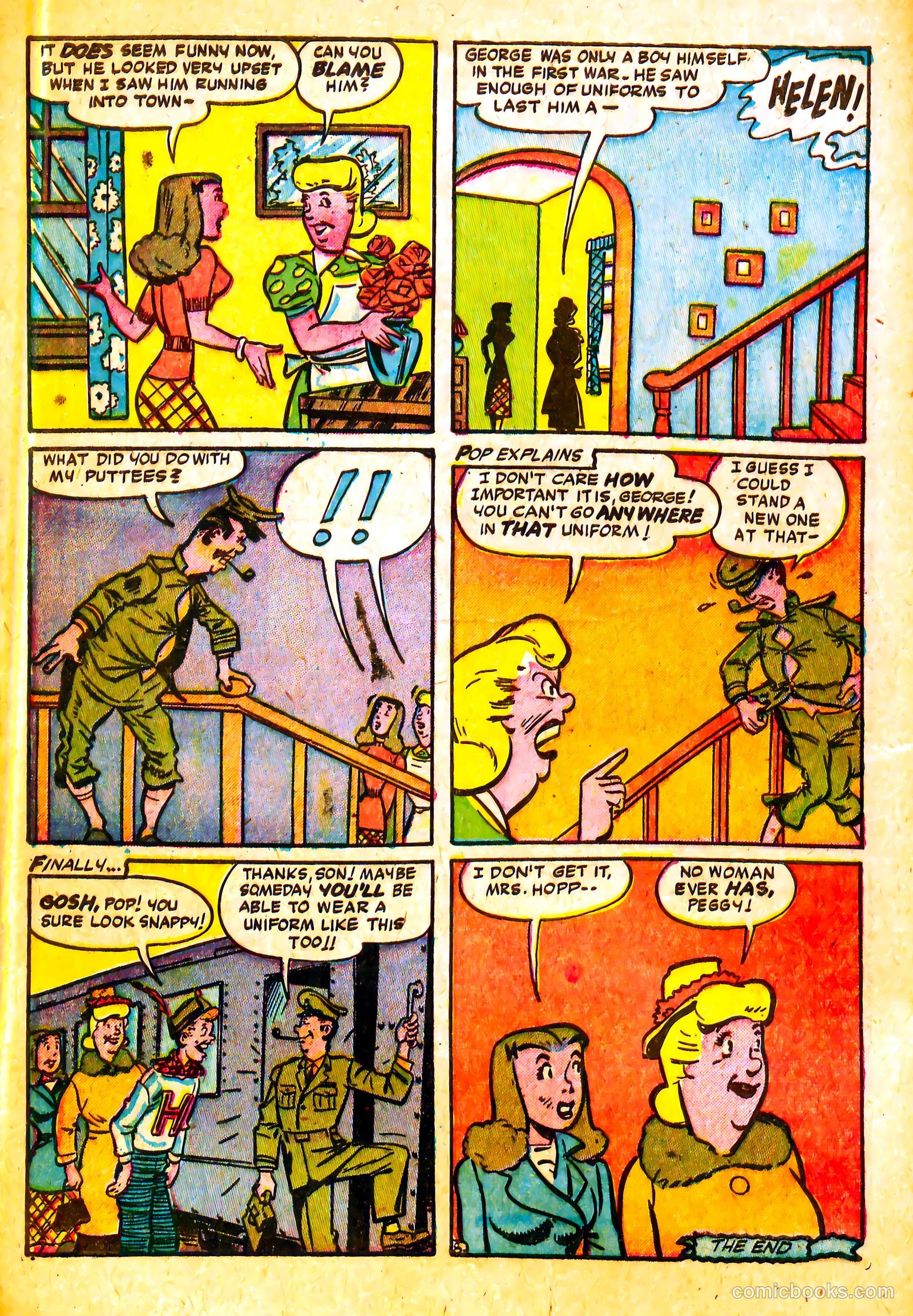 Junior Hopp Comics #3 (1952) — page 16 of 36