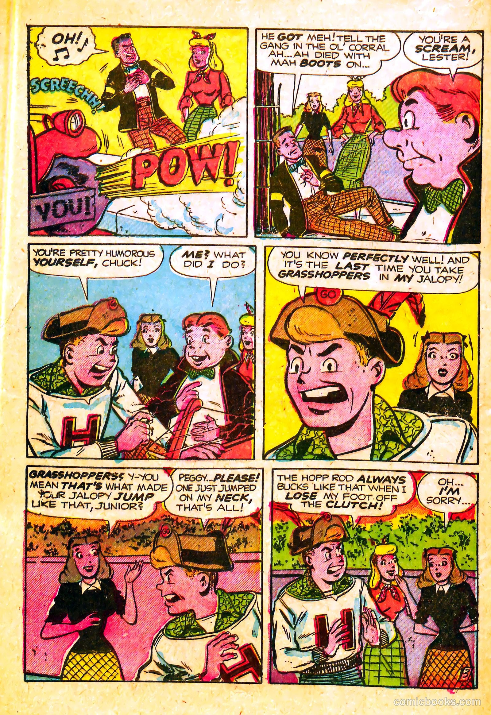 Junior Hopp Comics #3 (1952) — page 20 of 36