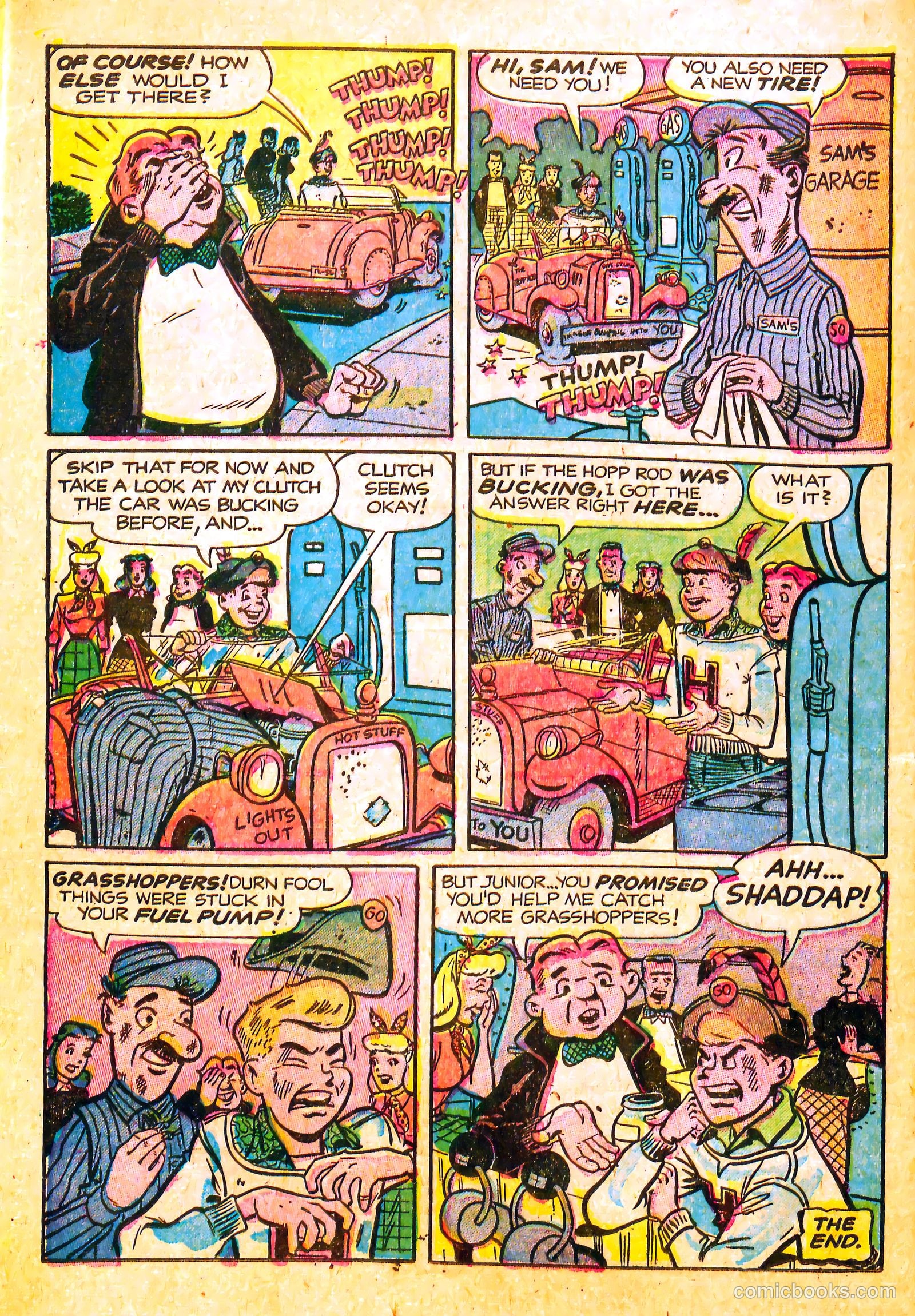 Junior Hopp Comics #3 (1952) — page 22 of 36