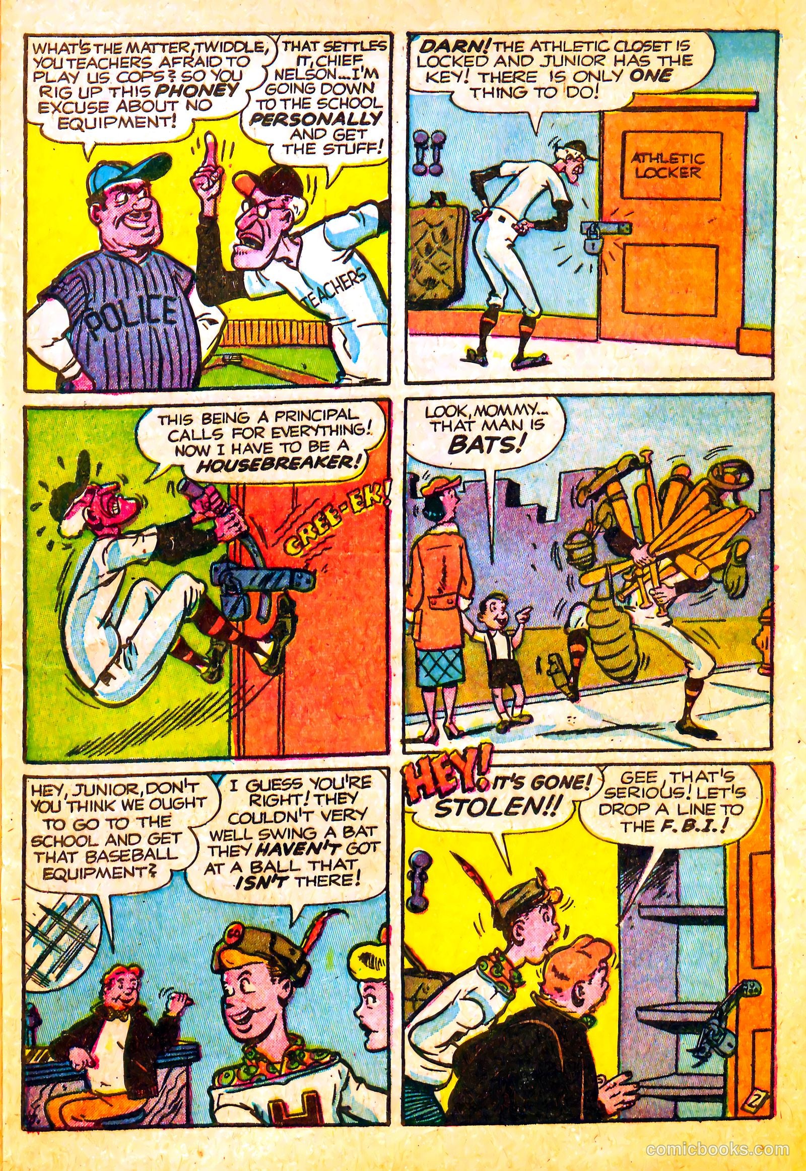 Junior Hopp Comics #3 (1952) — page 25 of 36