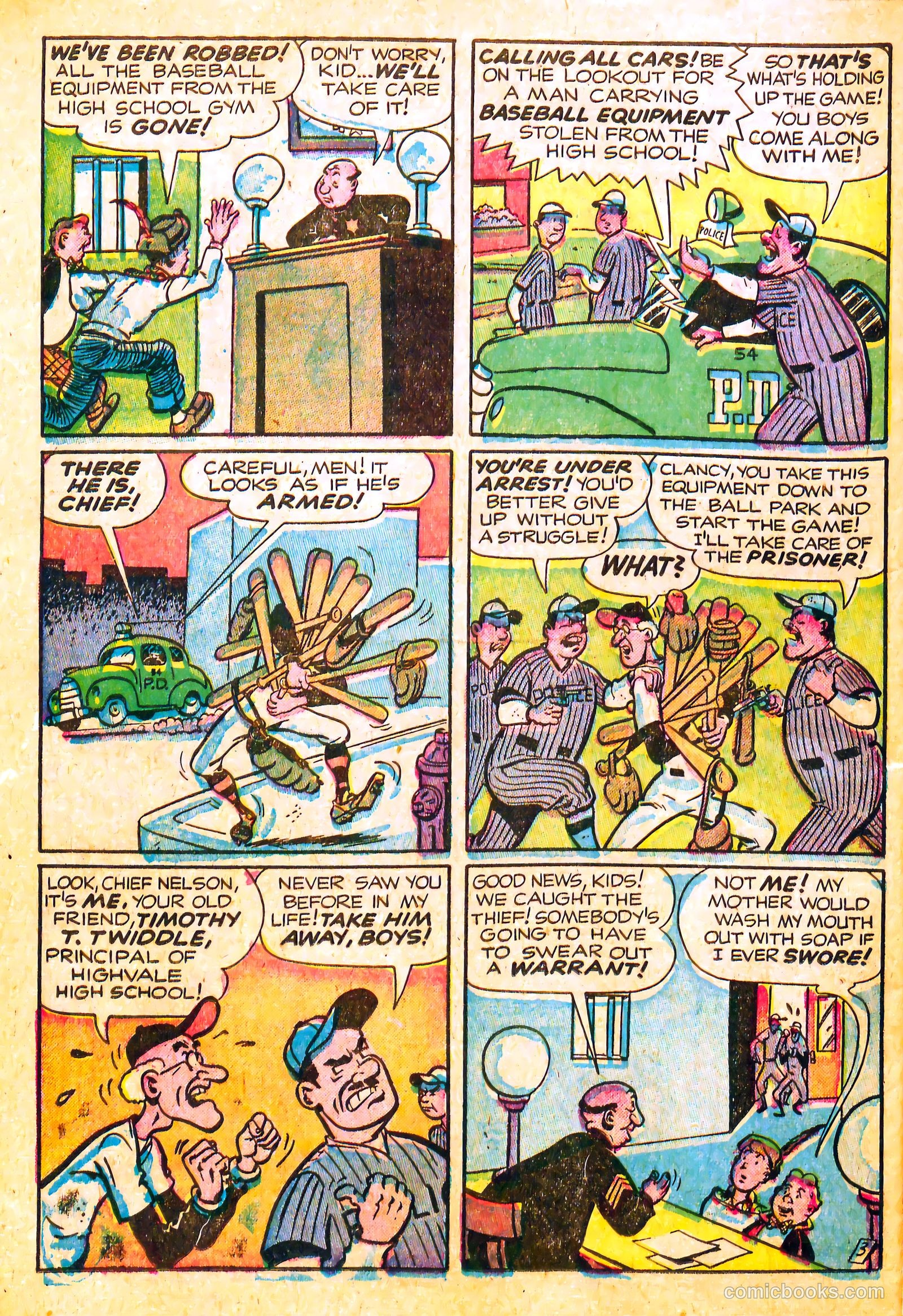 Junior Hopp Comics #3 (1952) — page 26 of 36