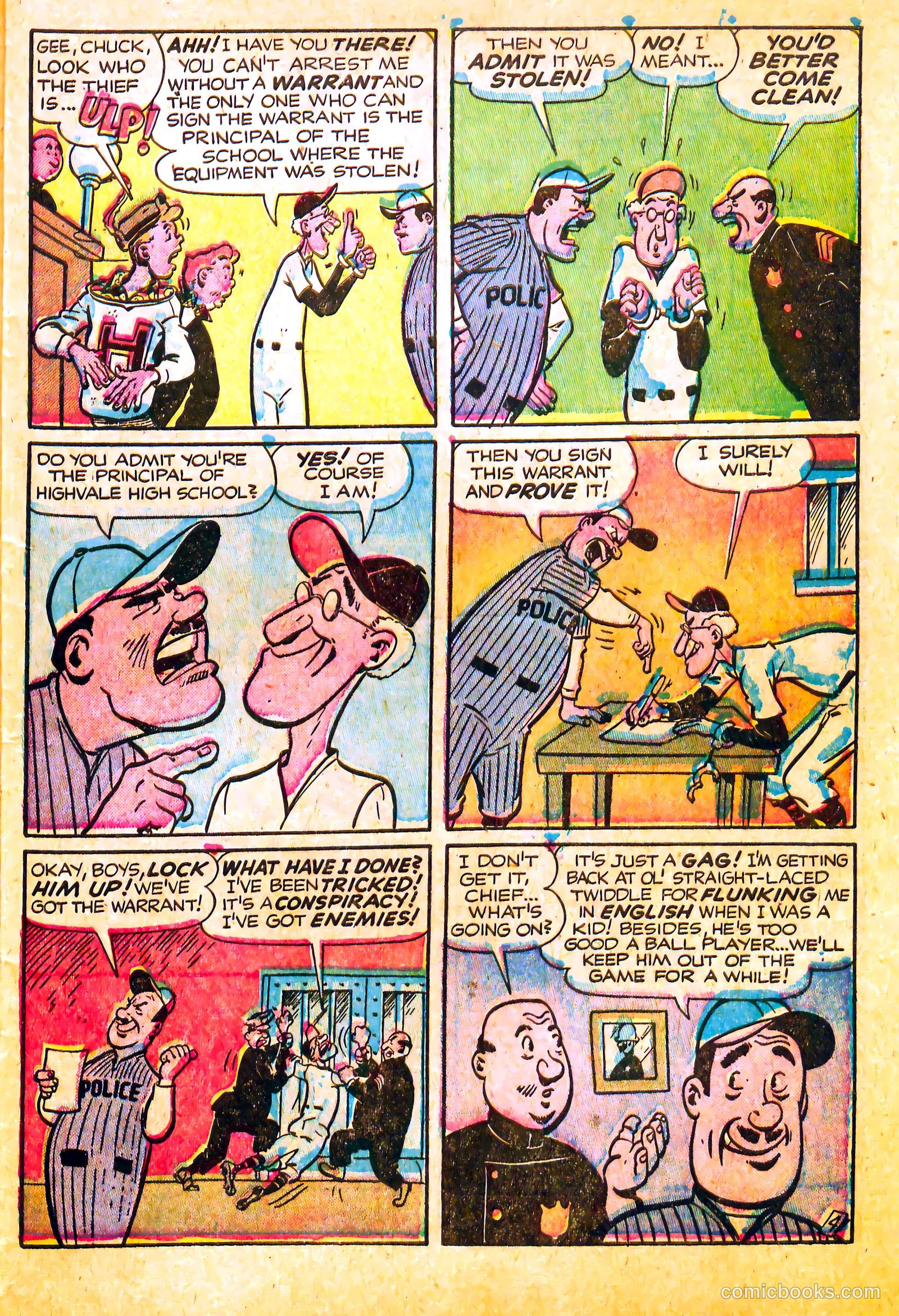 Junior Hopp Comics #3 (1952) — page 27 of 36