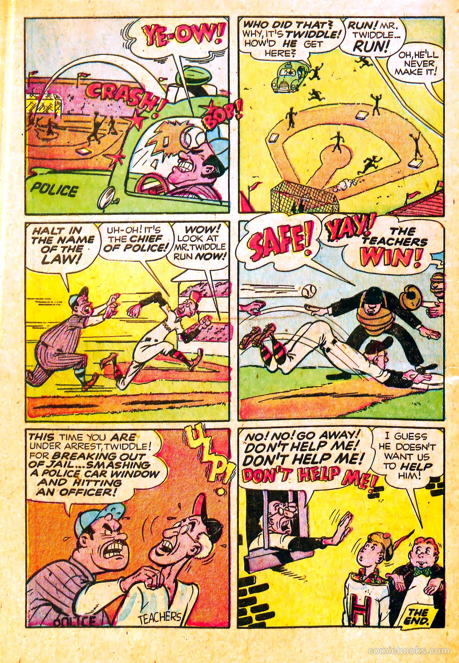 Junior Hopp Comics #3 (1952) — page 30 of 36