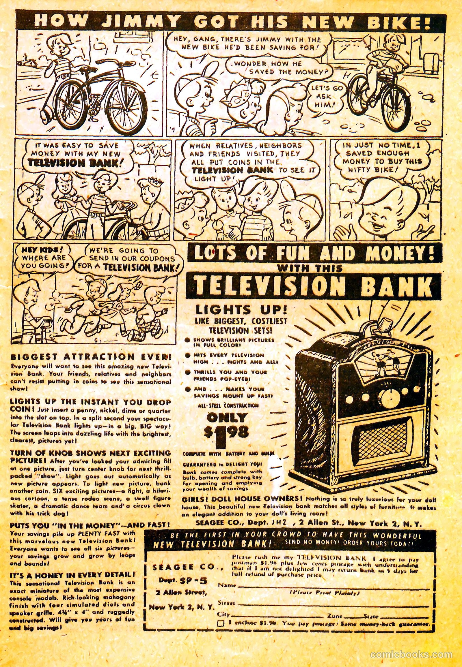 Junior Hopp Comics #3 (1952) — page 33 of 36