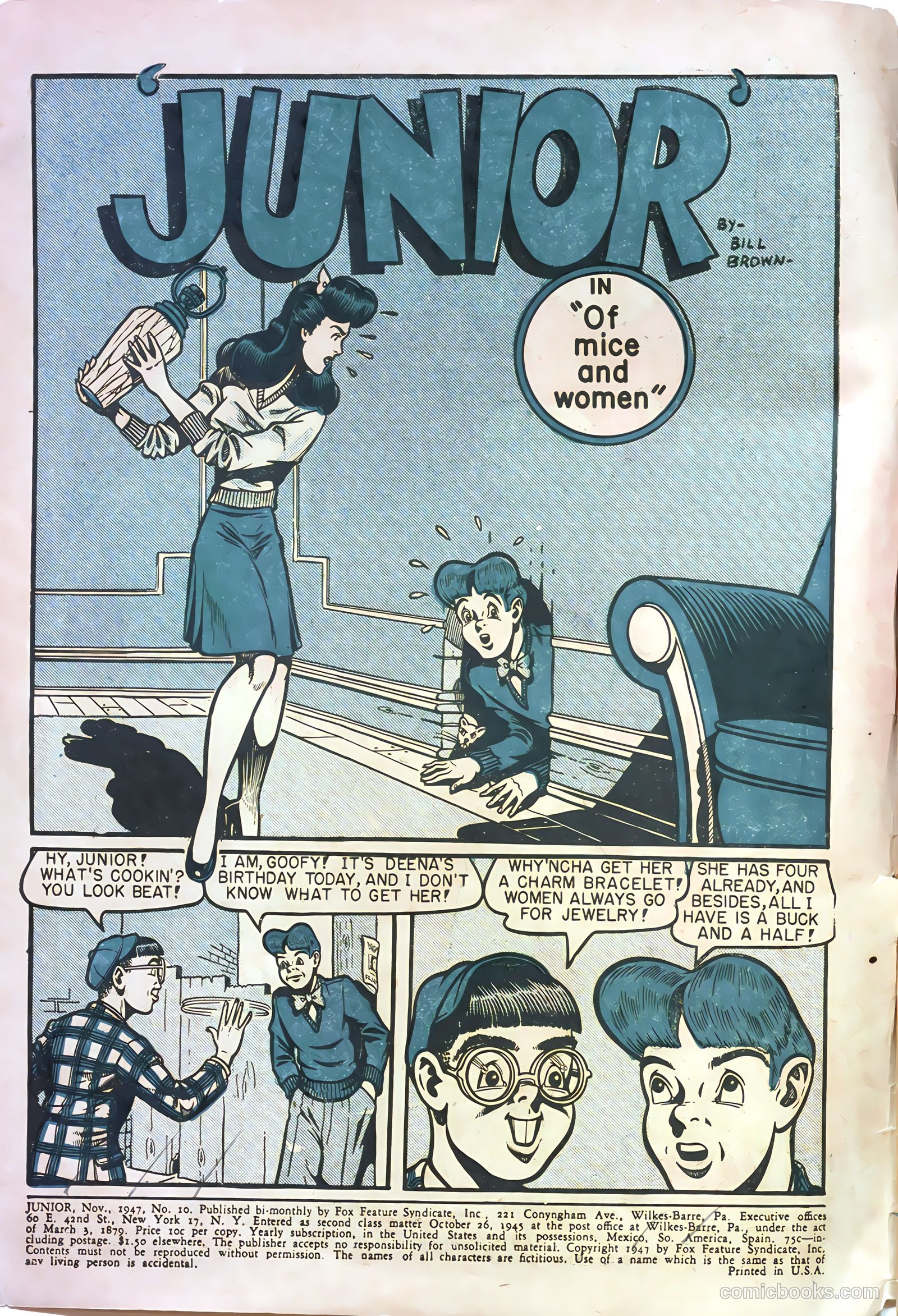 Junior [Junior Comics] #10 (1947) — page 2 of 37
