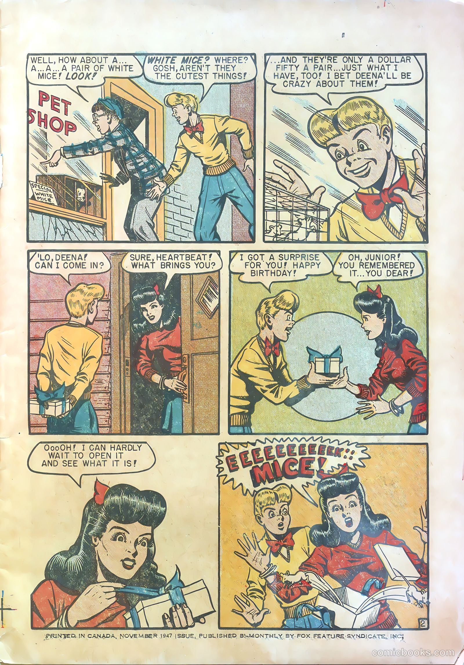 Junior [Junior Comics] #10 (1947) — page 3 of 37