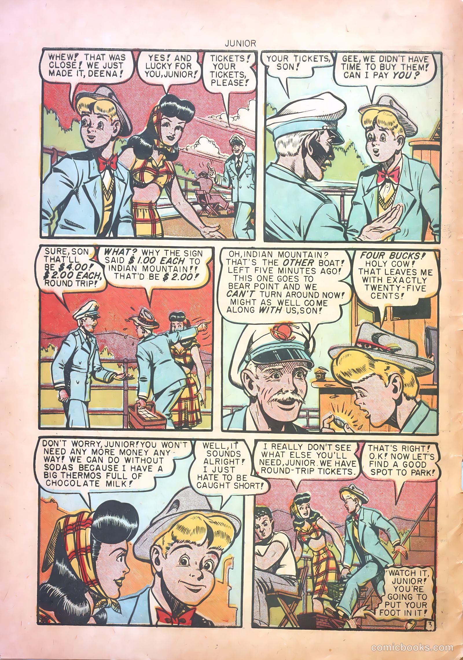 Junior [Junior Comics] #11 (1948) — page 4 of 36