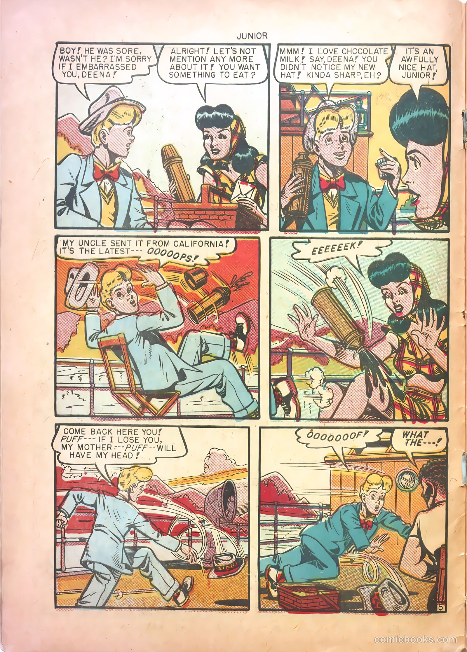 Junior [Junior Comics] #11 (1948) — page 6 of 36