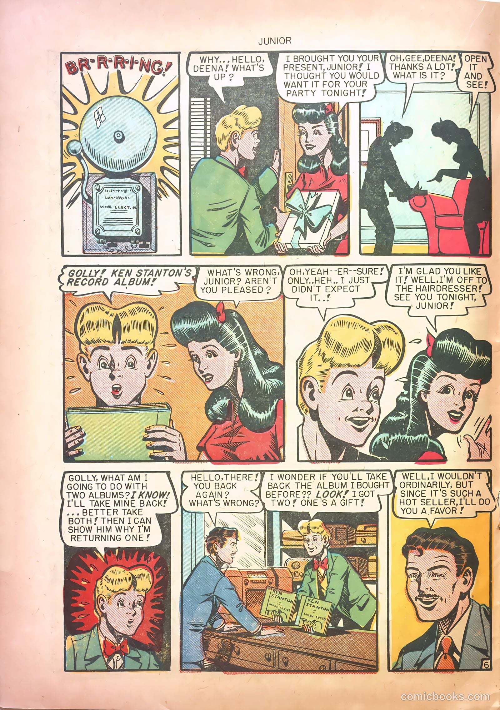 Junior [Junior Comics] #11 (1948) — page 16 of 36