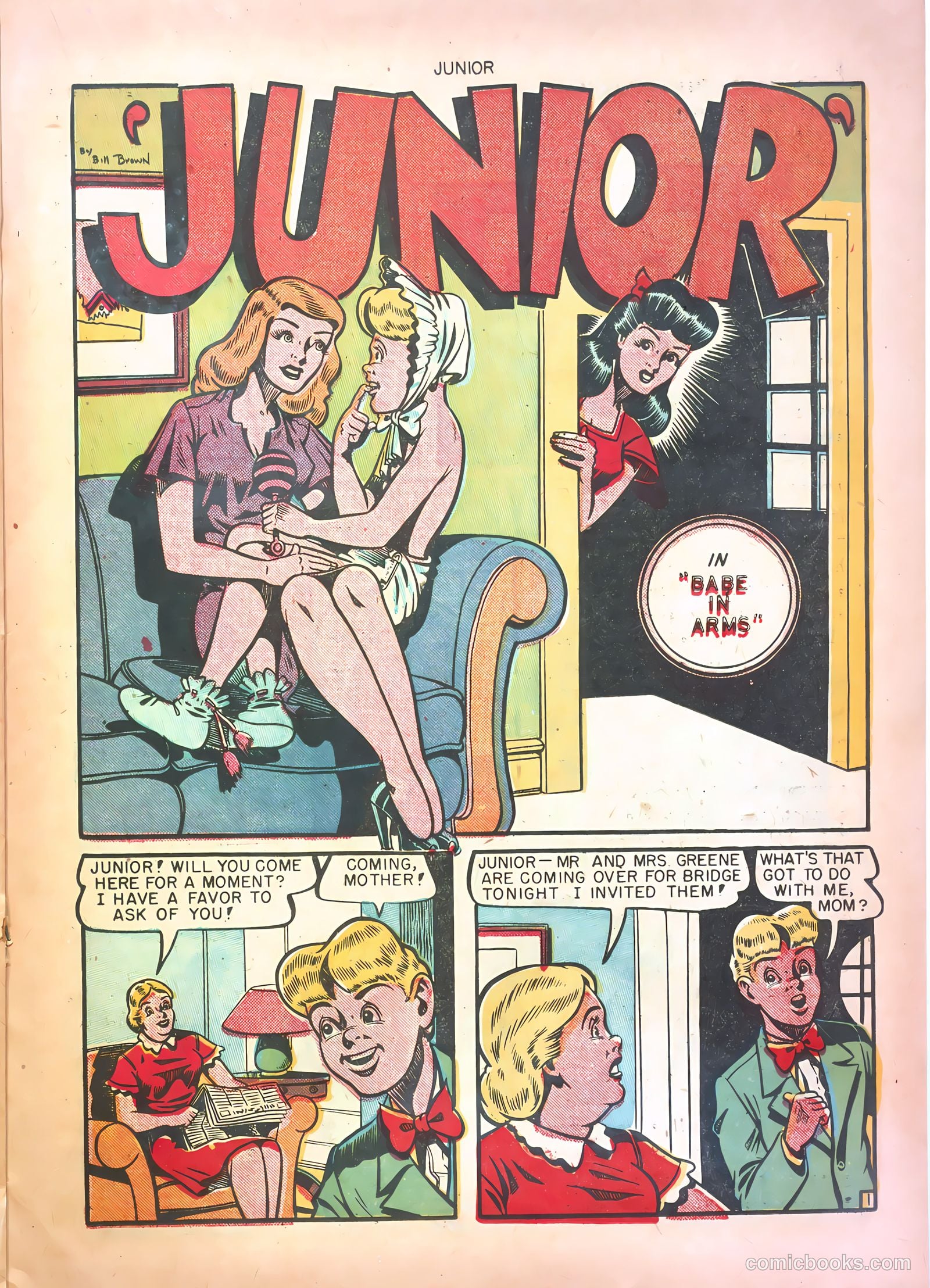Junior [Junior Comics] #11 (1948) — page 21 of 36